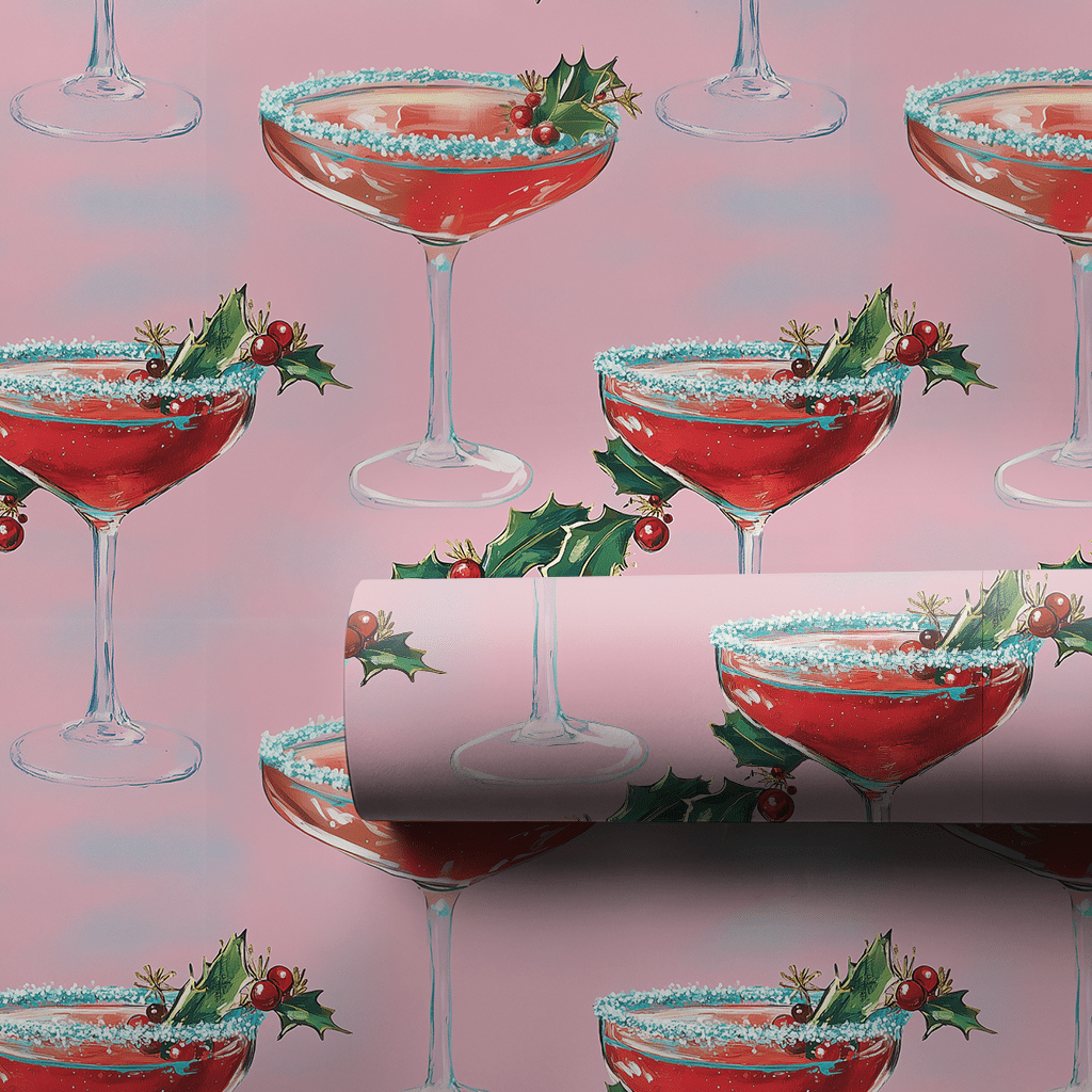 Season of Sparkle - Wrapping Paper - Lemon Park