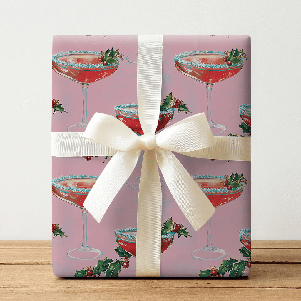 Season of Sparkle - Wrapping Paper - Lemon Park