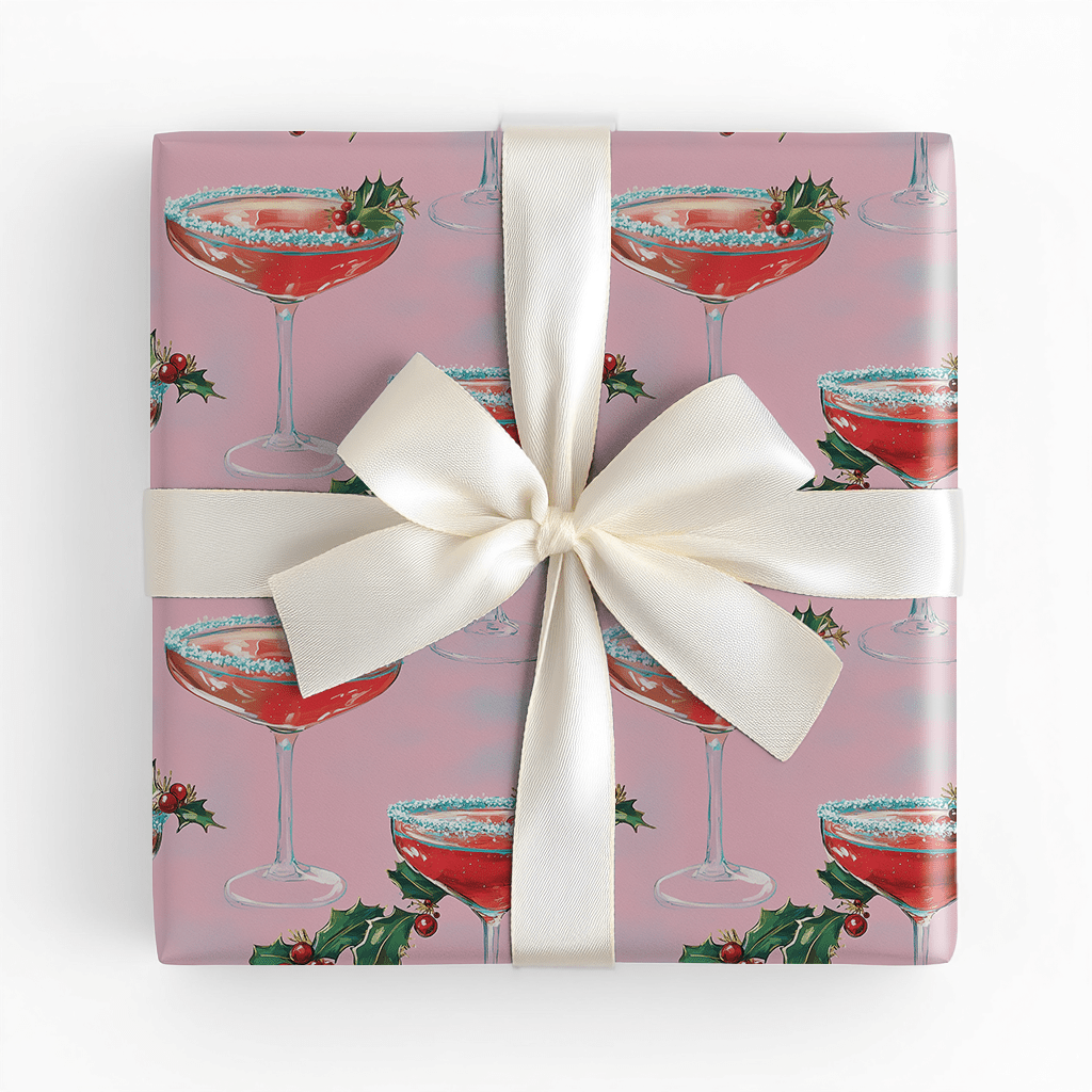 Season of Sparkle - Wrapping Paper - Lemon Park