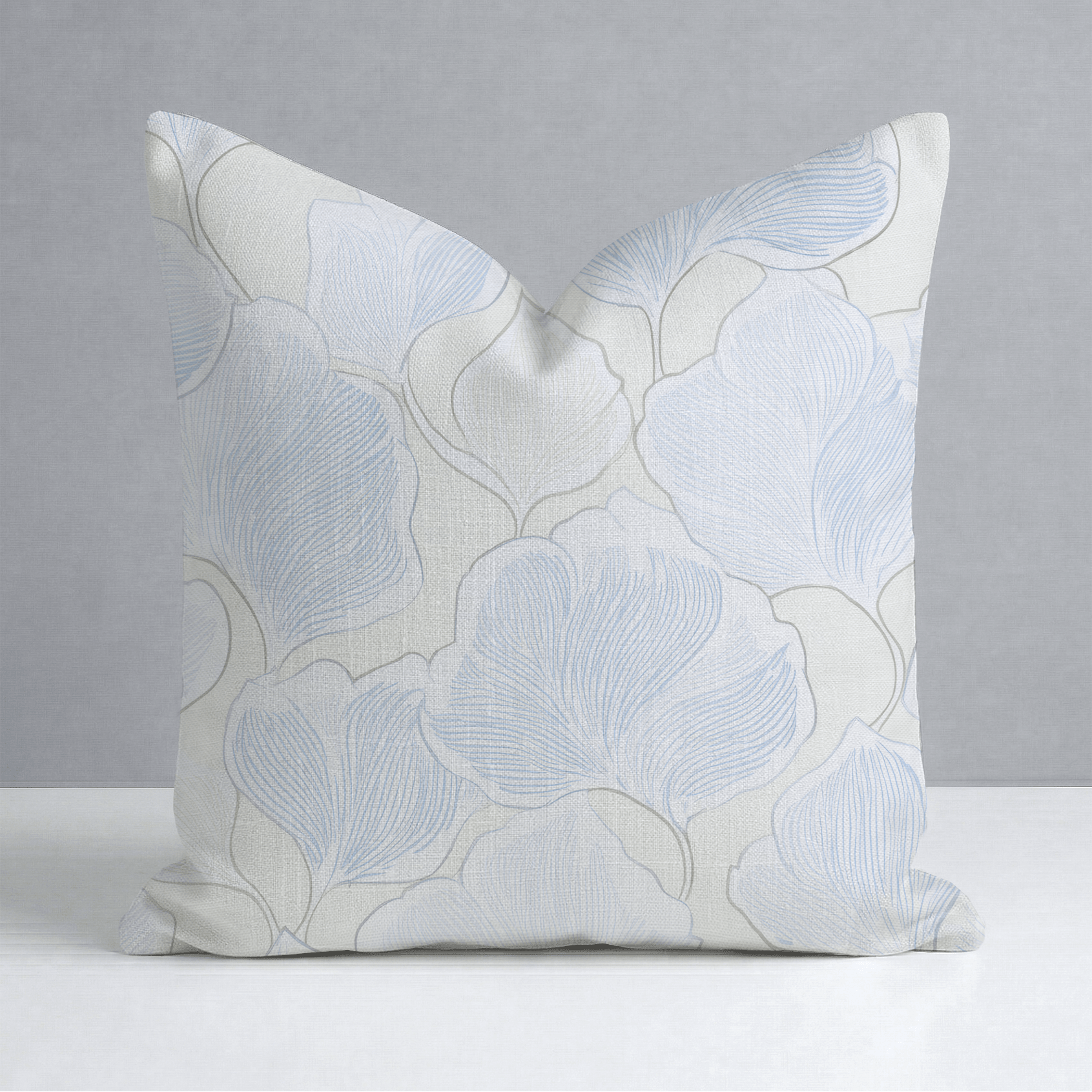 Second Frost Throw Pillow - Lemon Park