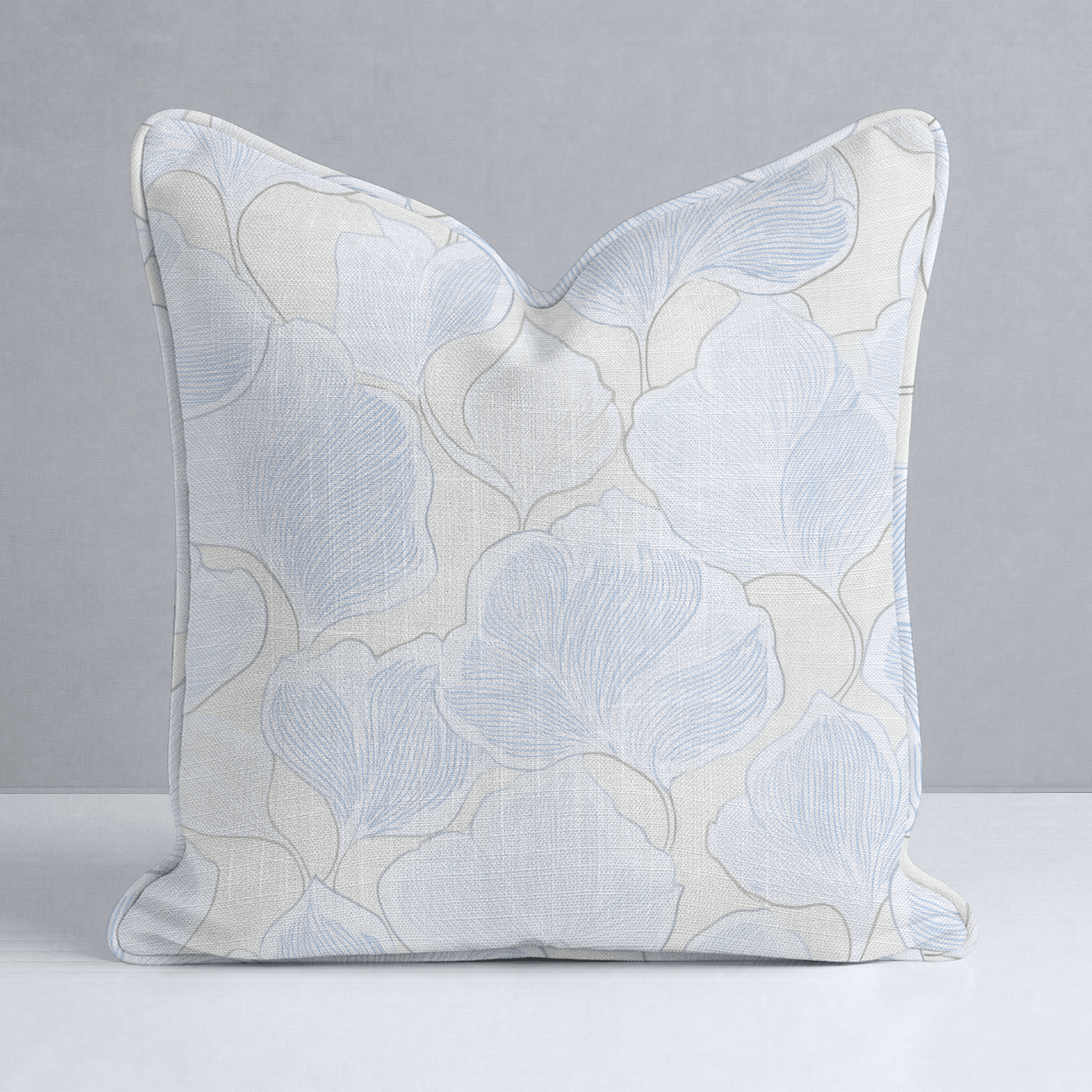Second Frost Throw Pillow - Lemon Park
