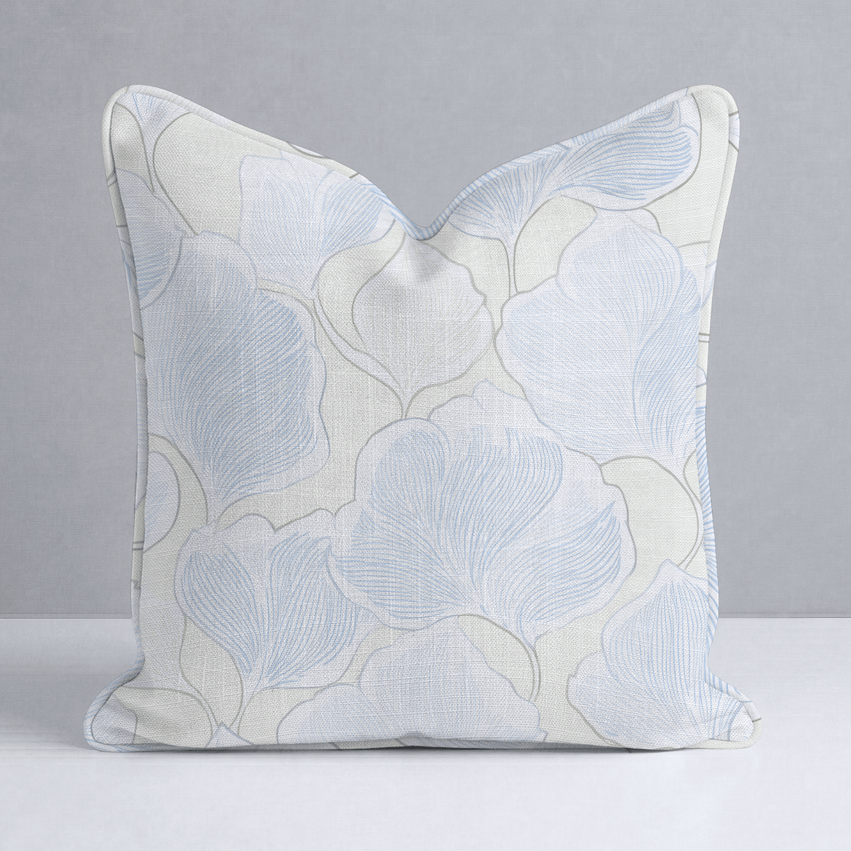 Second Frost Throw Pillow - Lemon Park