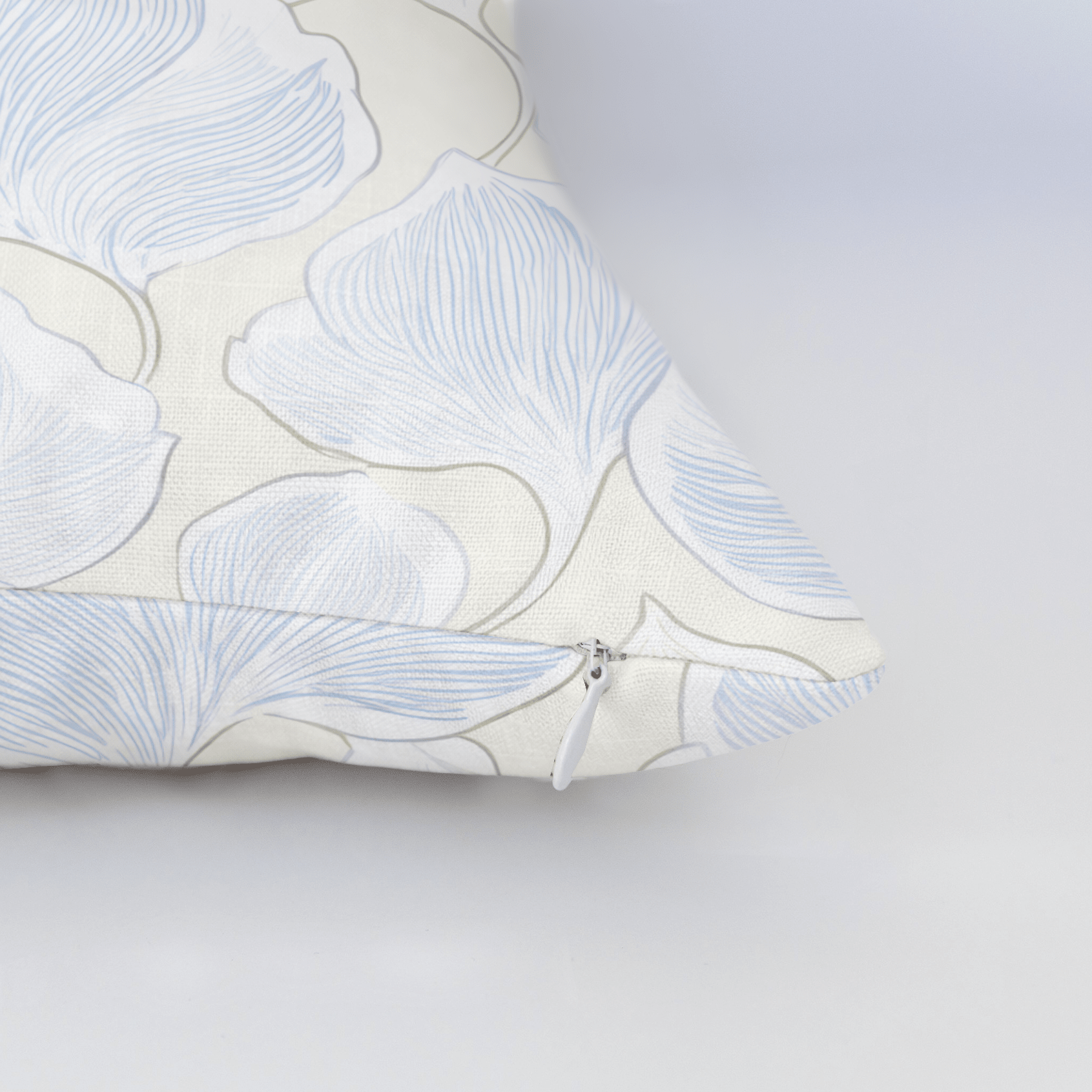 Second Frost Throw Pillow - Lemon Park