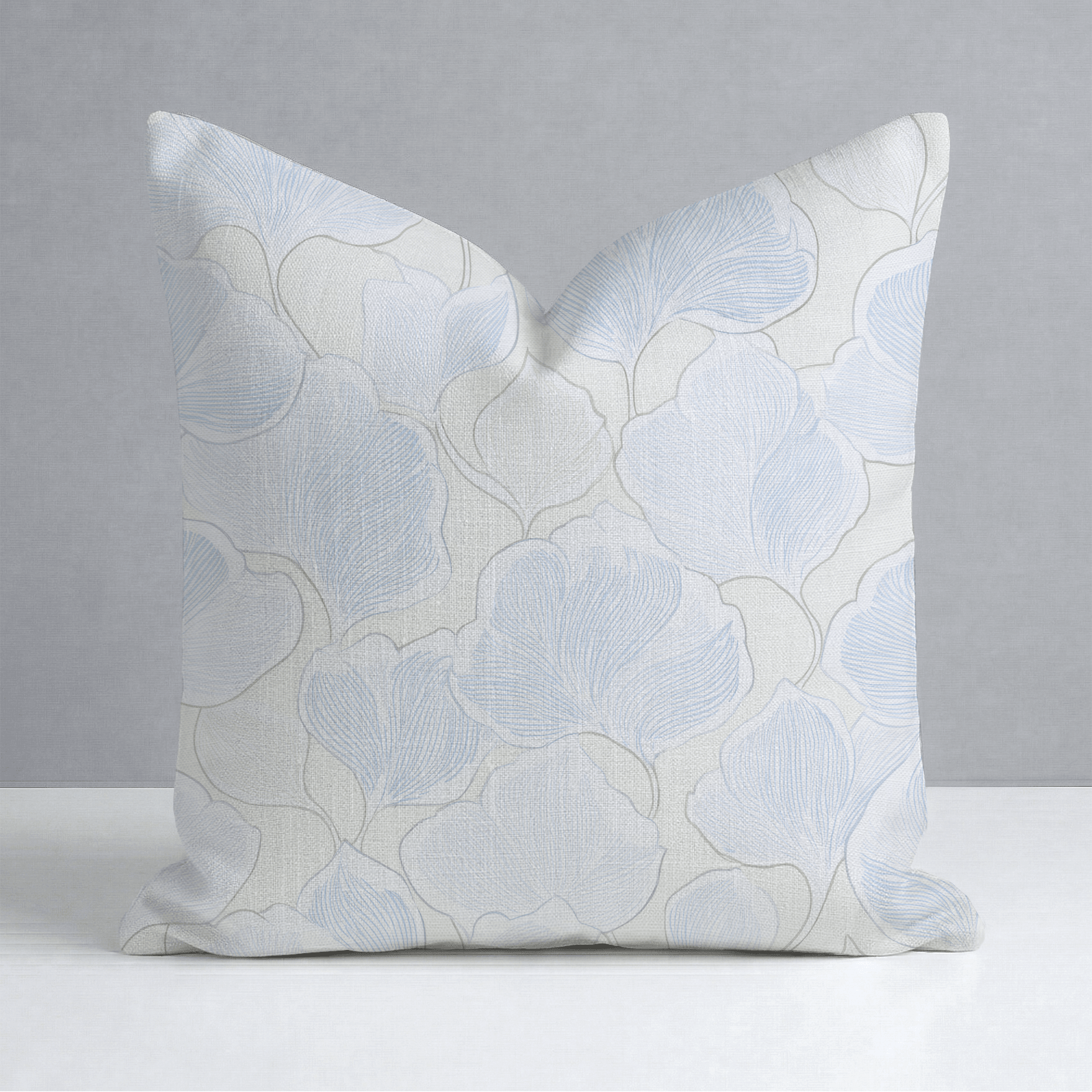 Second Frost Throw Pillow - Lemon Park