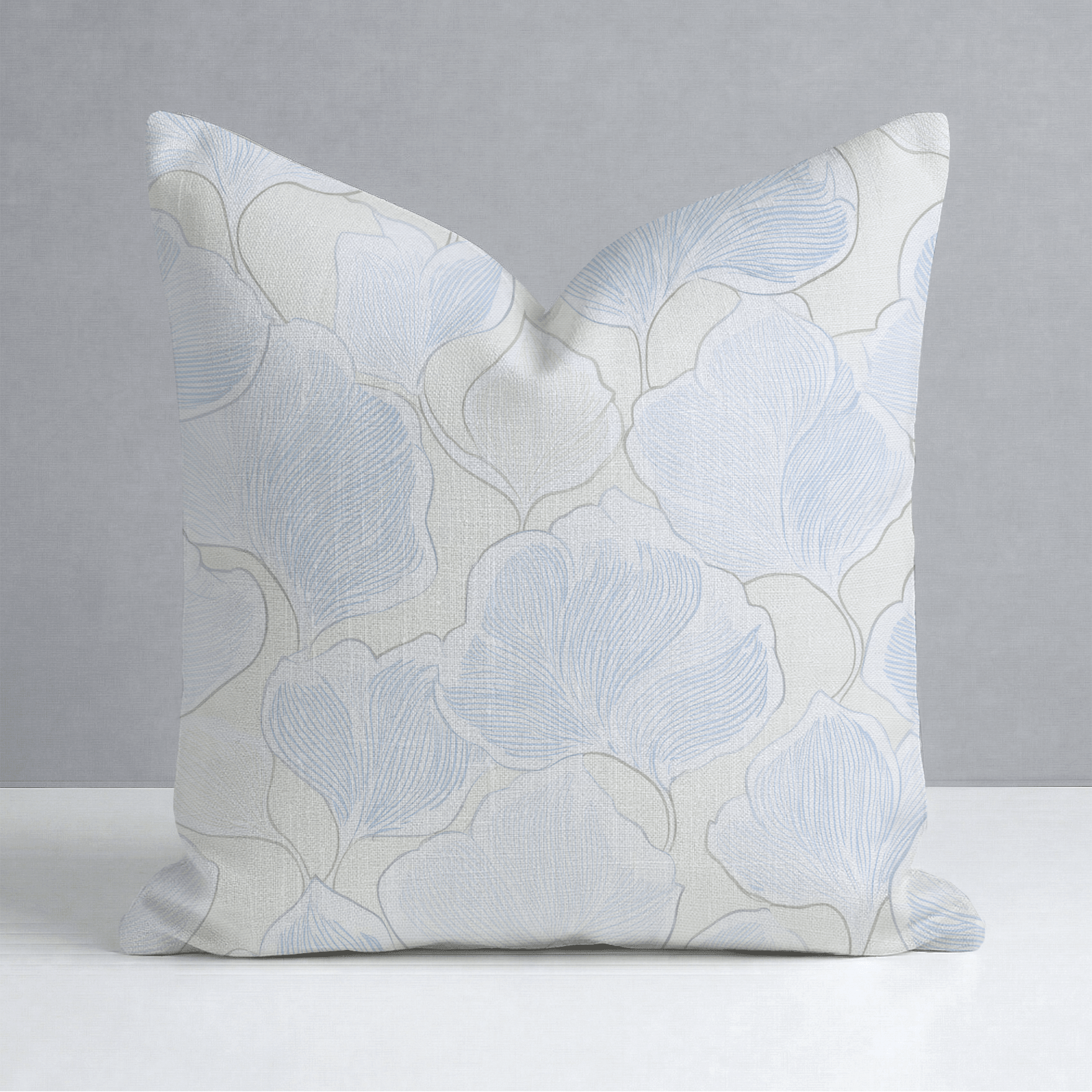 Second Frost Throw Pillow - Lemon Park