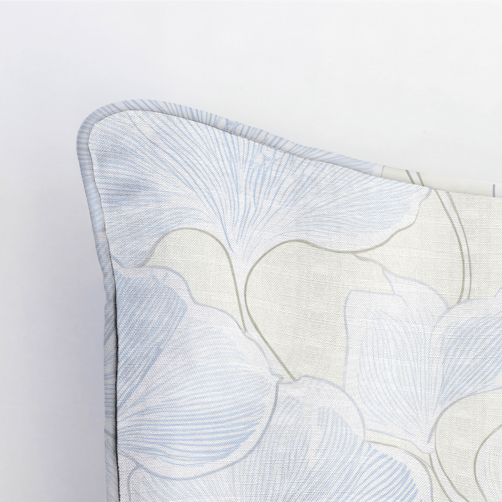 Second Frost Throw Pillow - Lemon Park