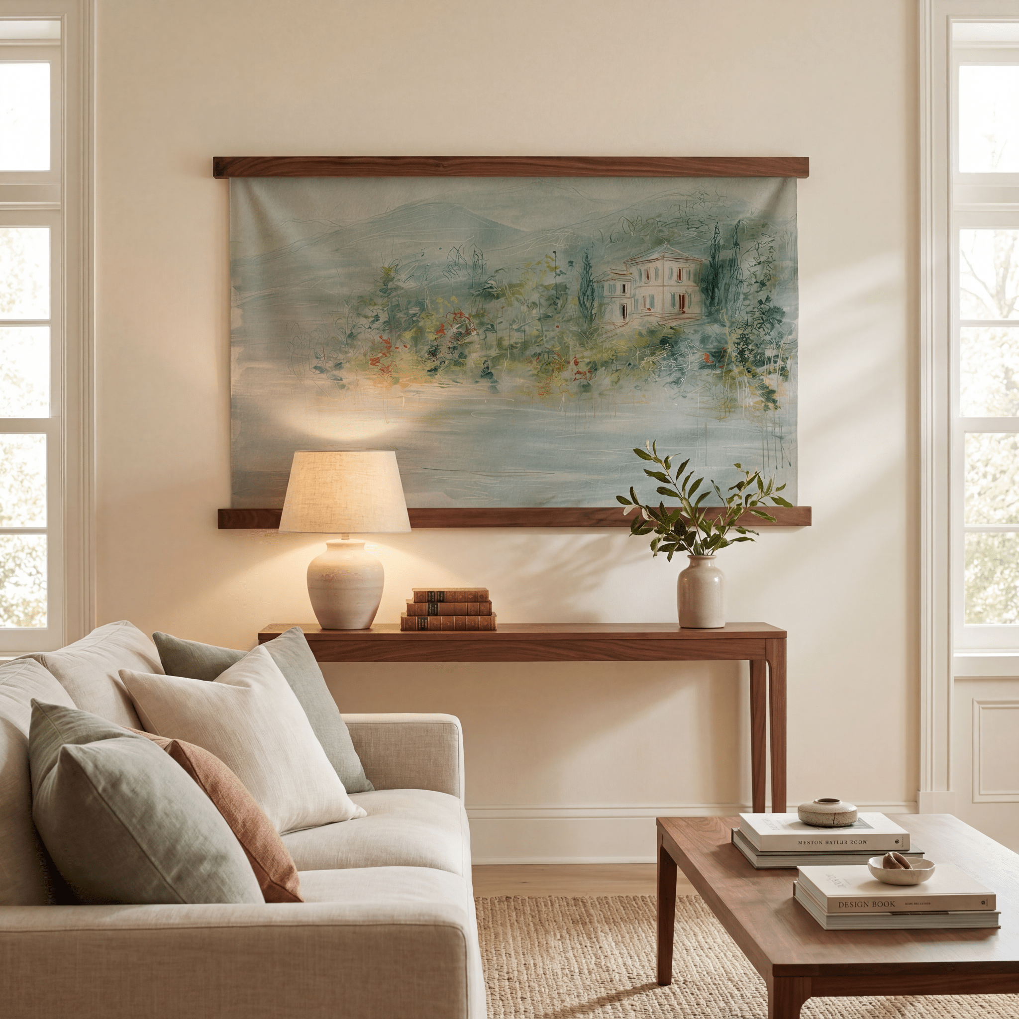 Serene Shore - Tapestry - Lemon Park