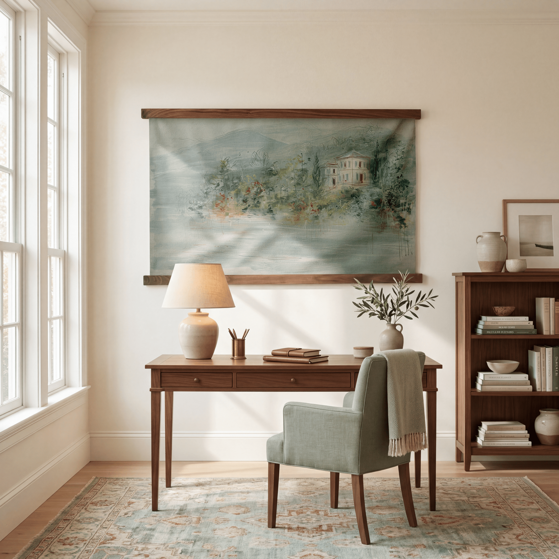 Serene Shore - Tapestry - Lemon Park
