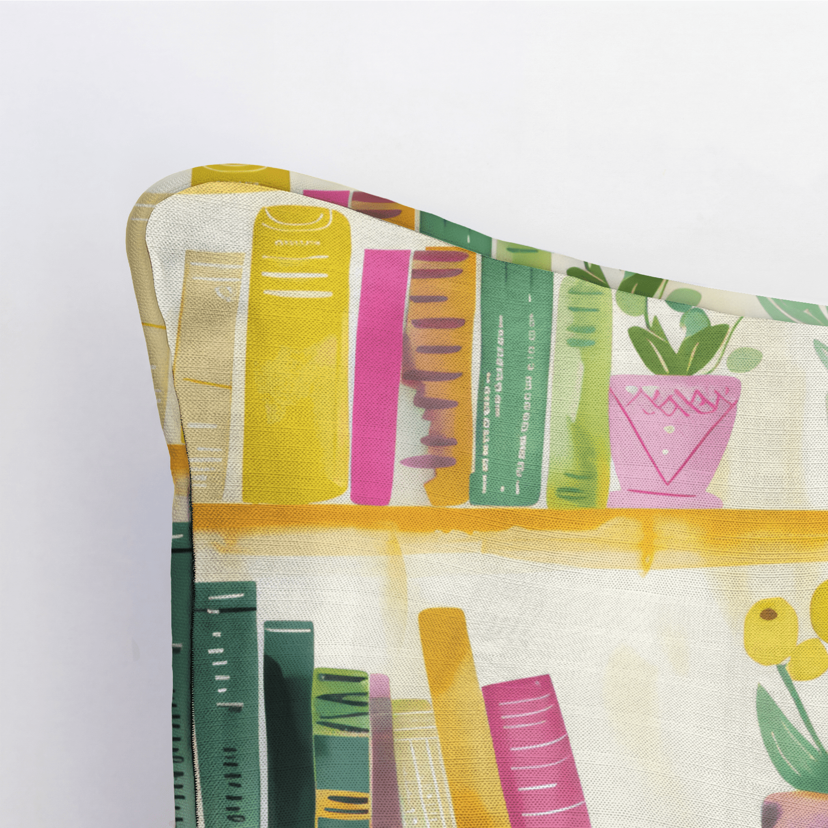 Shelfie Throw Pillow - Lemon Park