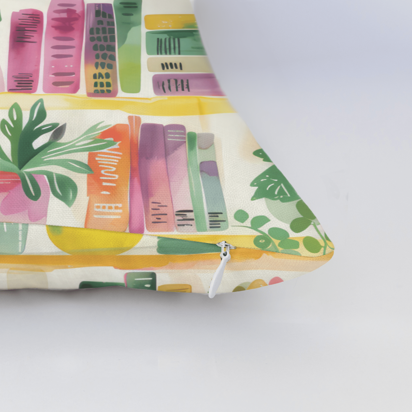 Shelfie Throw Pillow - Lemon Park
