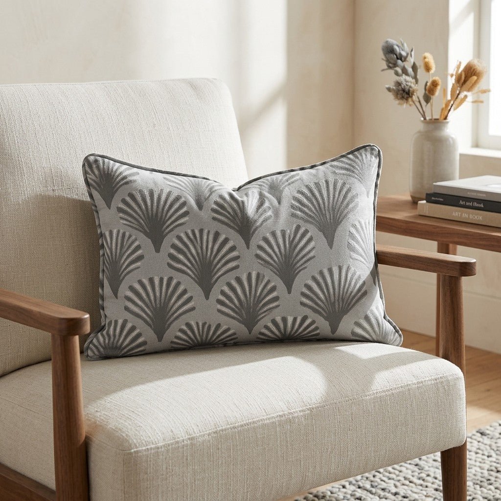 Shell House Throw Pillow - Lemon Park