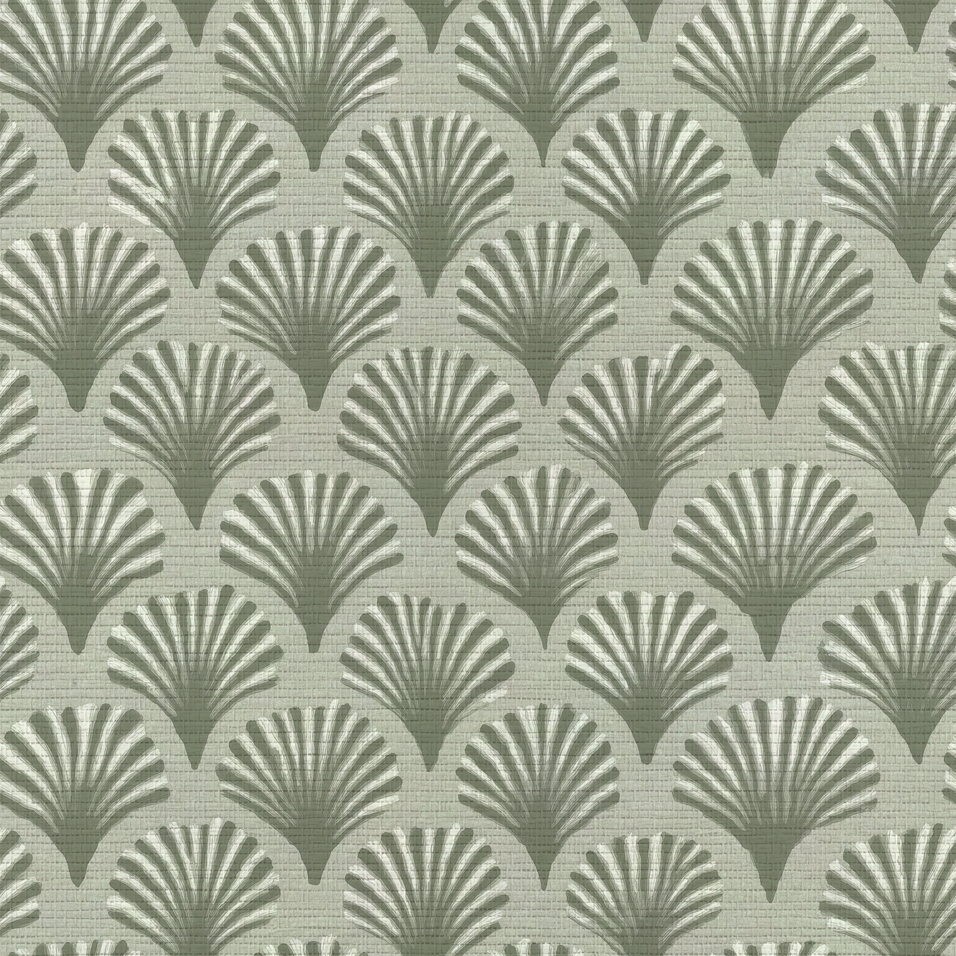 Shell House Faux Grasscloth Wallpaper