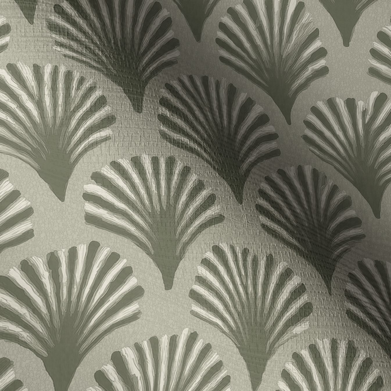 Shell House Faux Grasscloth Wallpaper