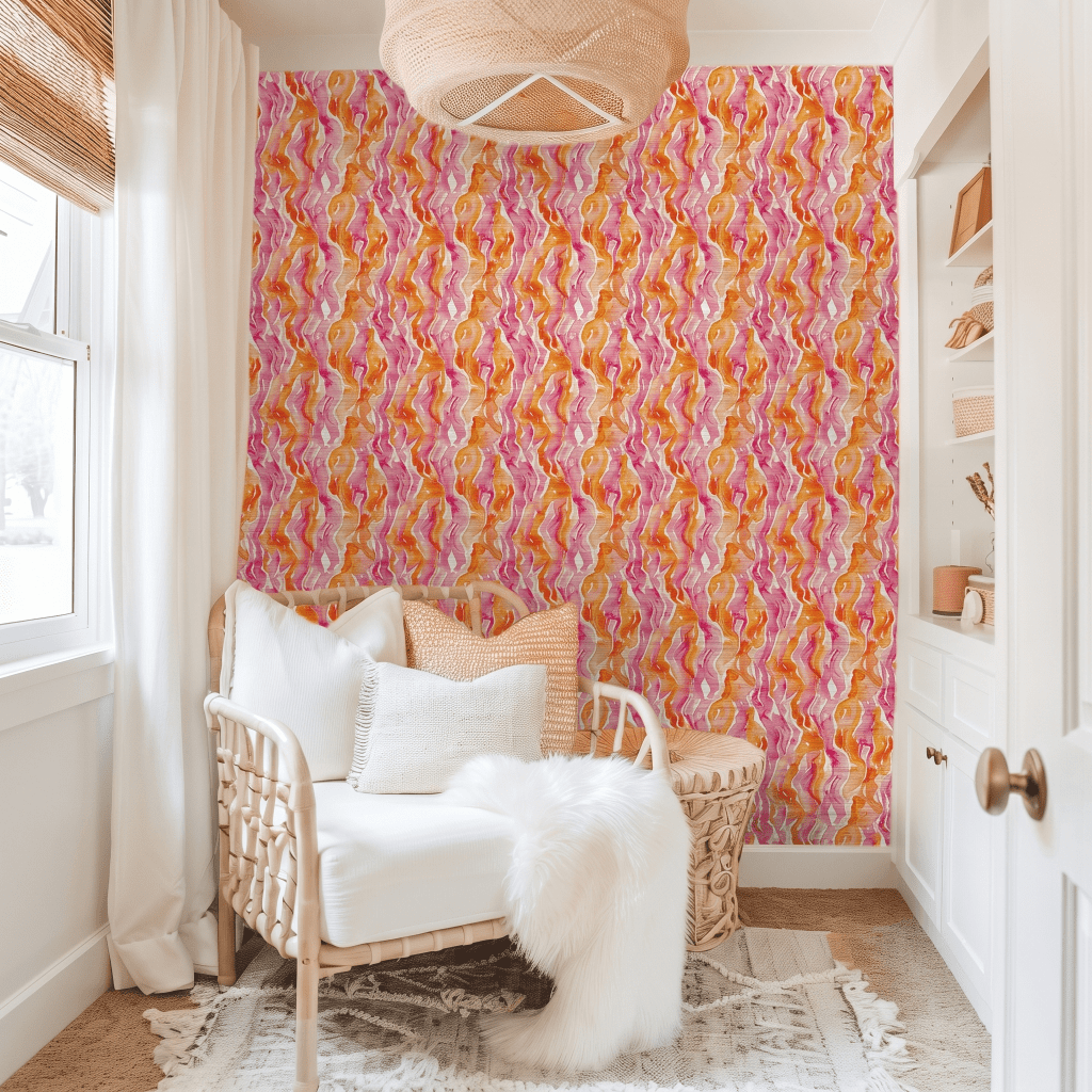 Shipley Faux Grasscloth Wallpaper - Lemon Park
