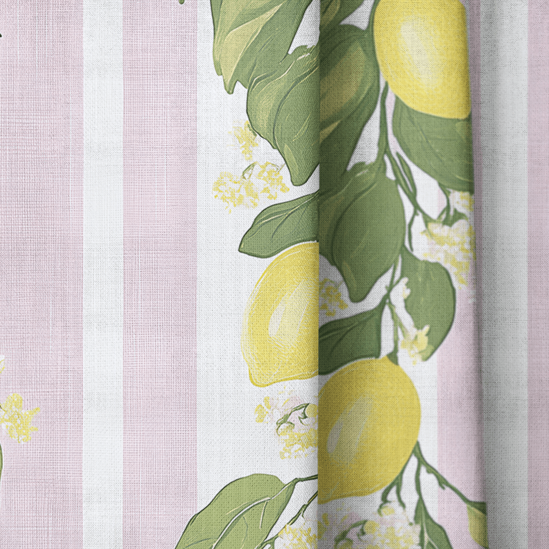 Sicily Stripes - Drapery - Lemon Park