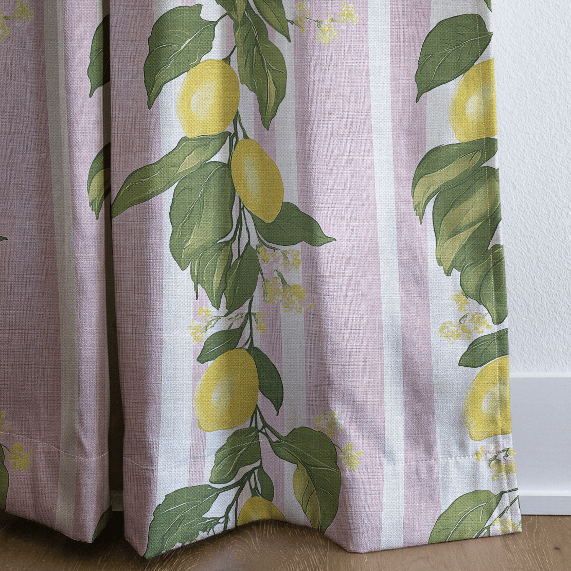 Sicily Stripes - Drapery - Lemon Park