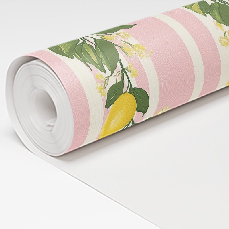 Sicily Stripes Wallpaper - Lemon Park
