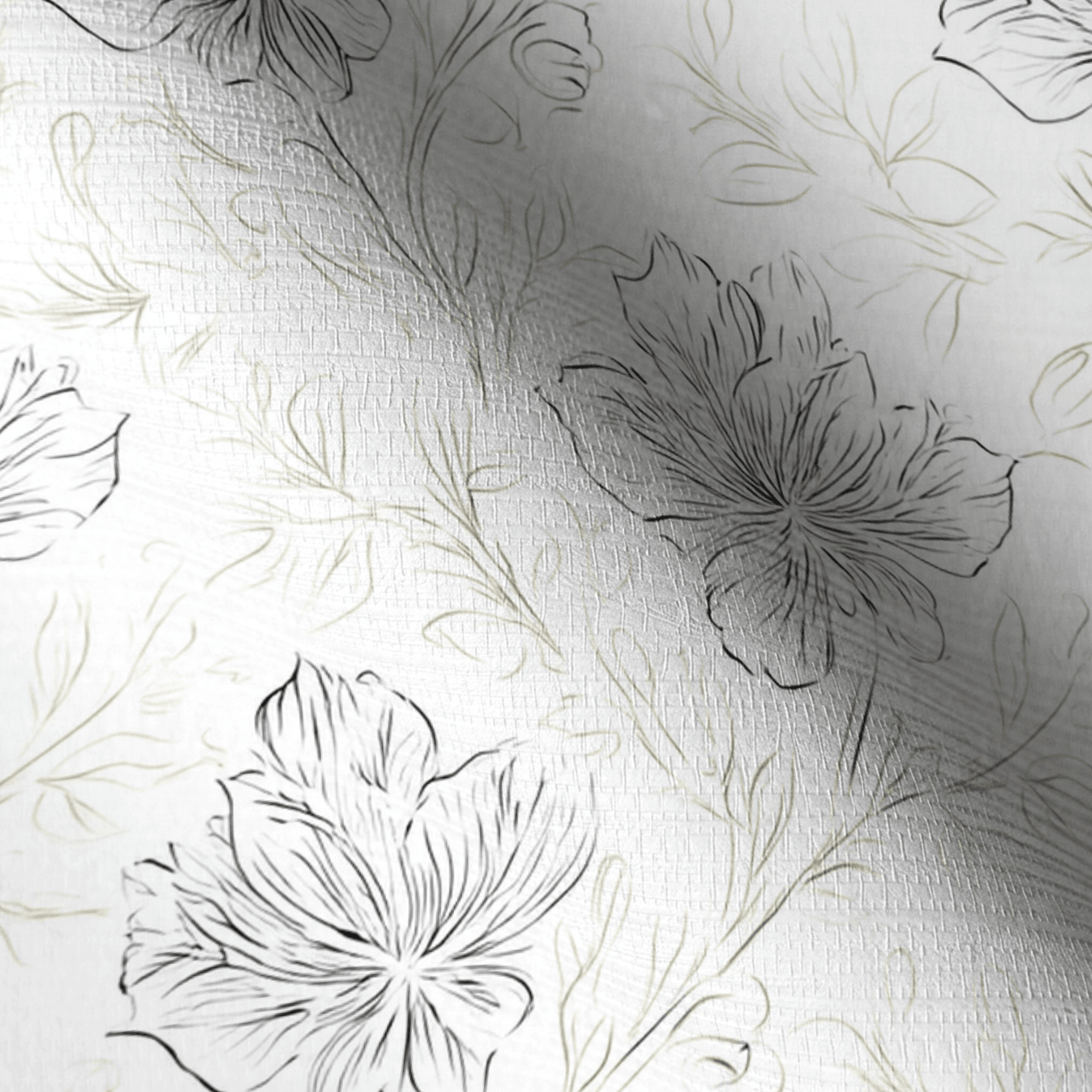 Silver Lining Faux Grasscloth Wallpaper - Lemon Park