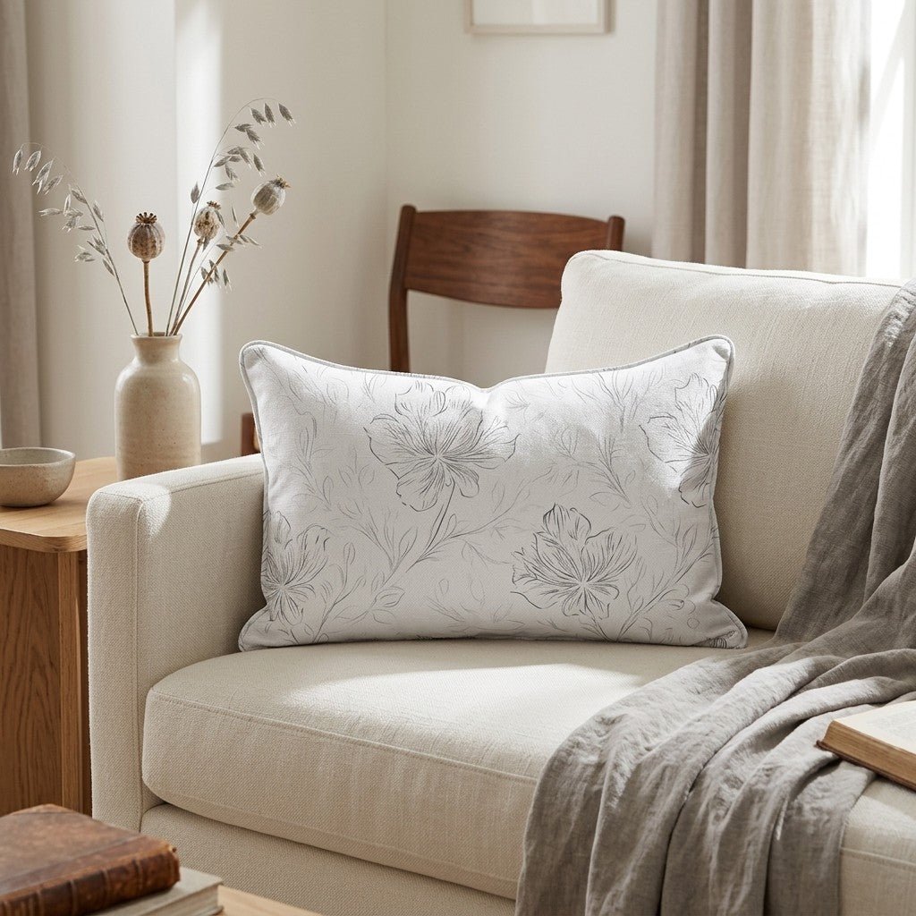Silver Lining Throw Pillow - Lemon Park