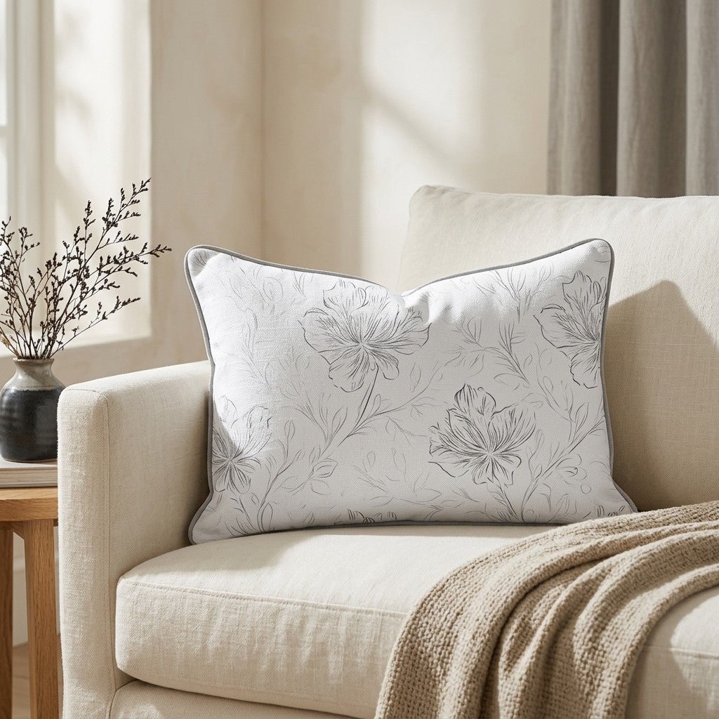 Silver Lining Throw Pillow - Lemon Park