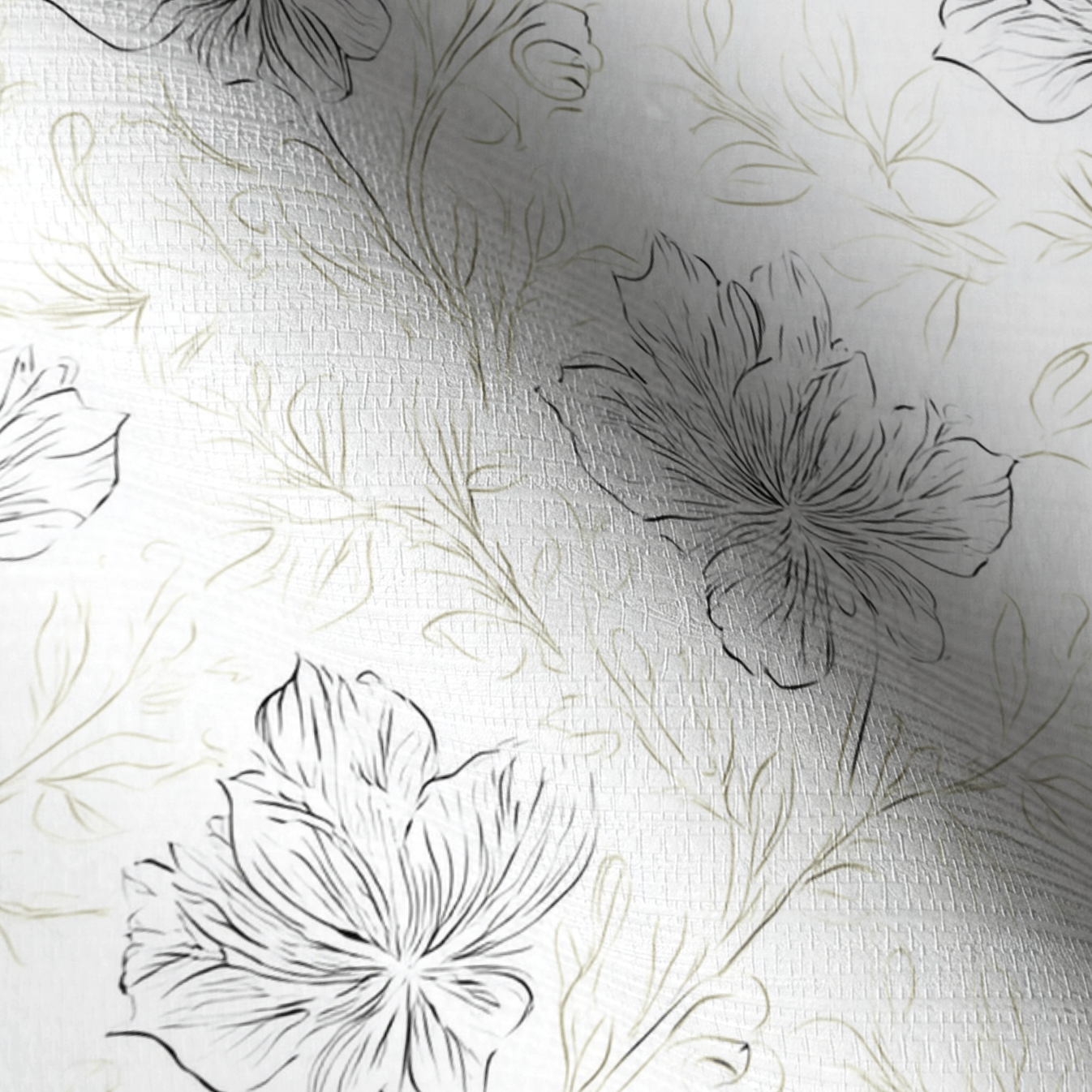 Silver Lining Faux Grasscloth Wallpaper