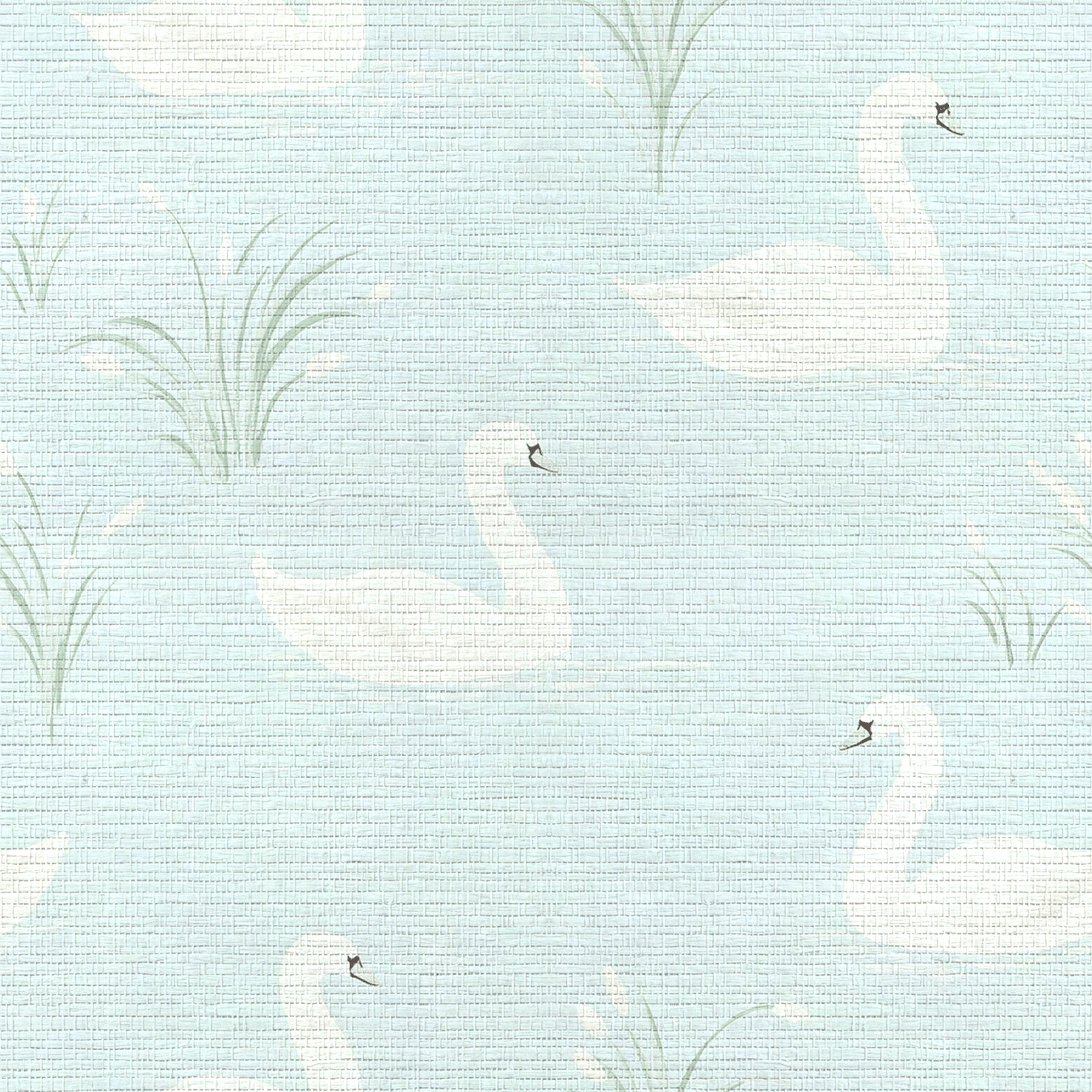 Silver Pond Faux Grasscloth Wallpaper - Lemon Park