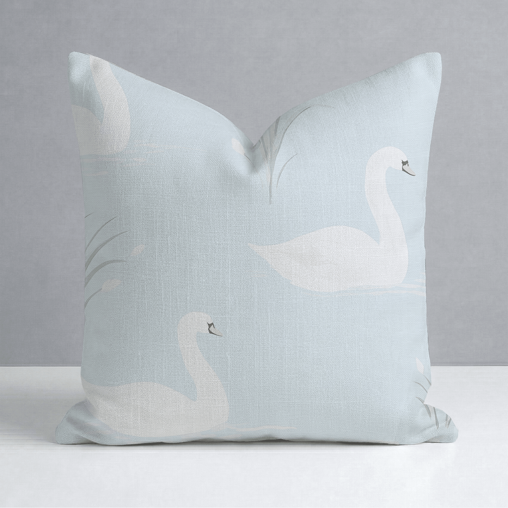 Silver Pond Throw Pillow - Lemon Park