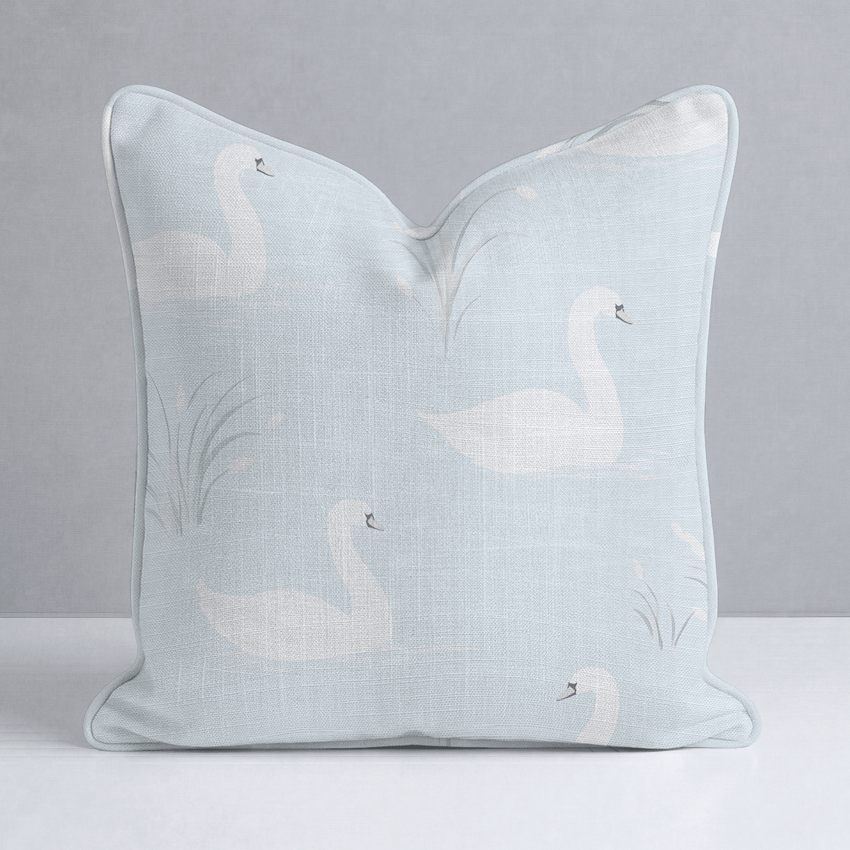 Silver Pond Throw Pillow - Lemon Park