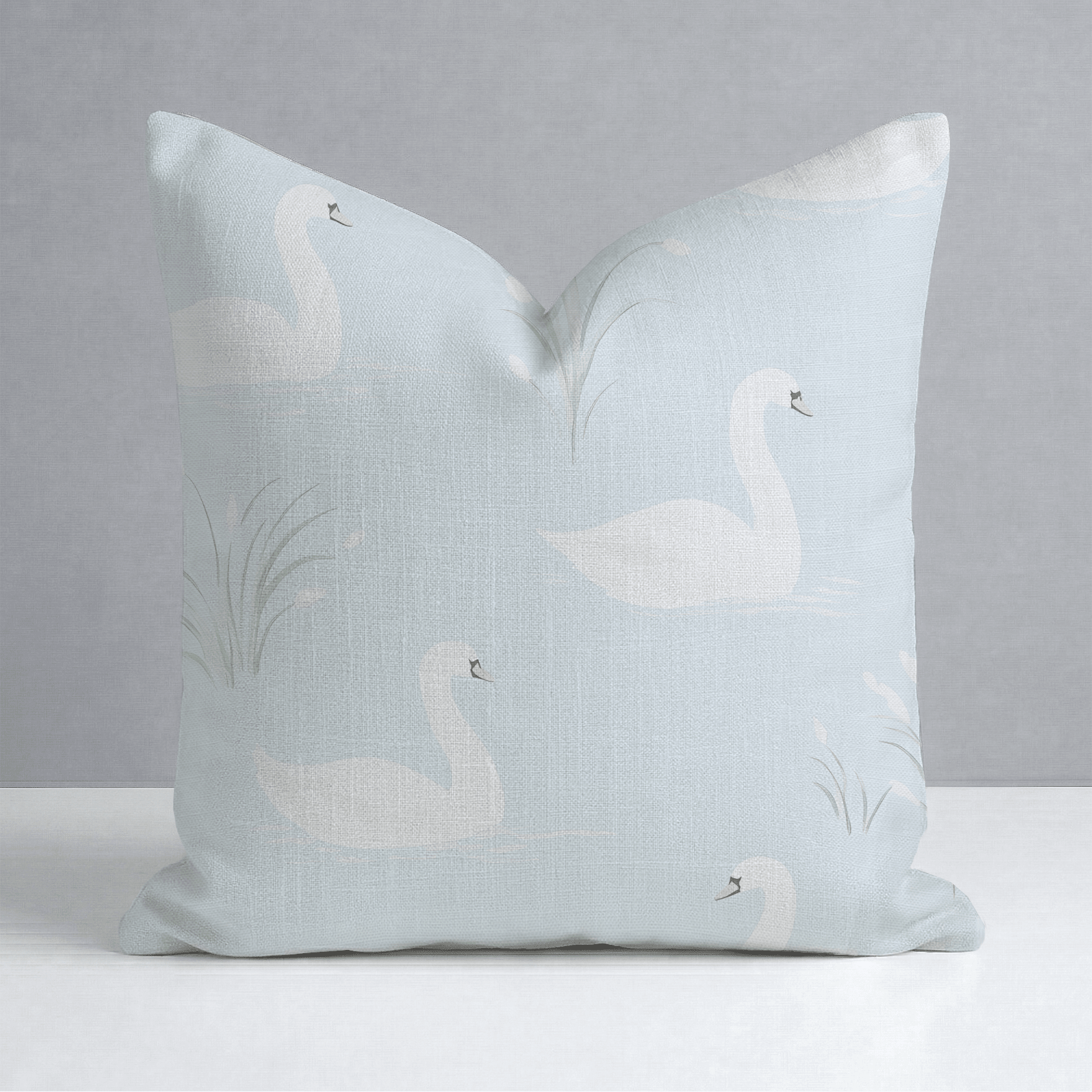 Silver Pond Throw Pillow - Lemon Park