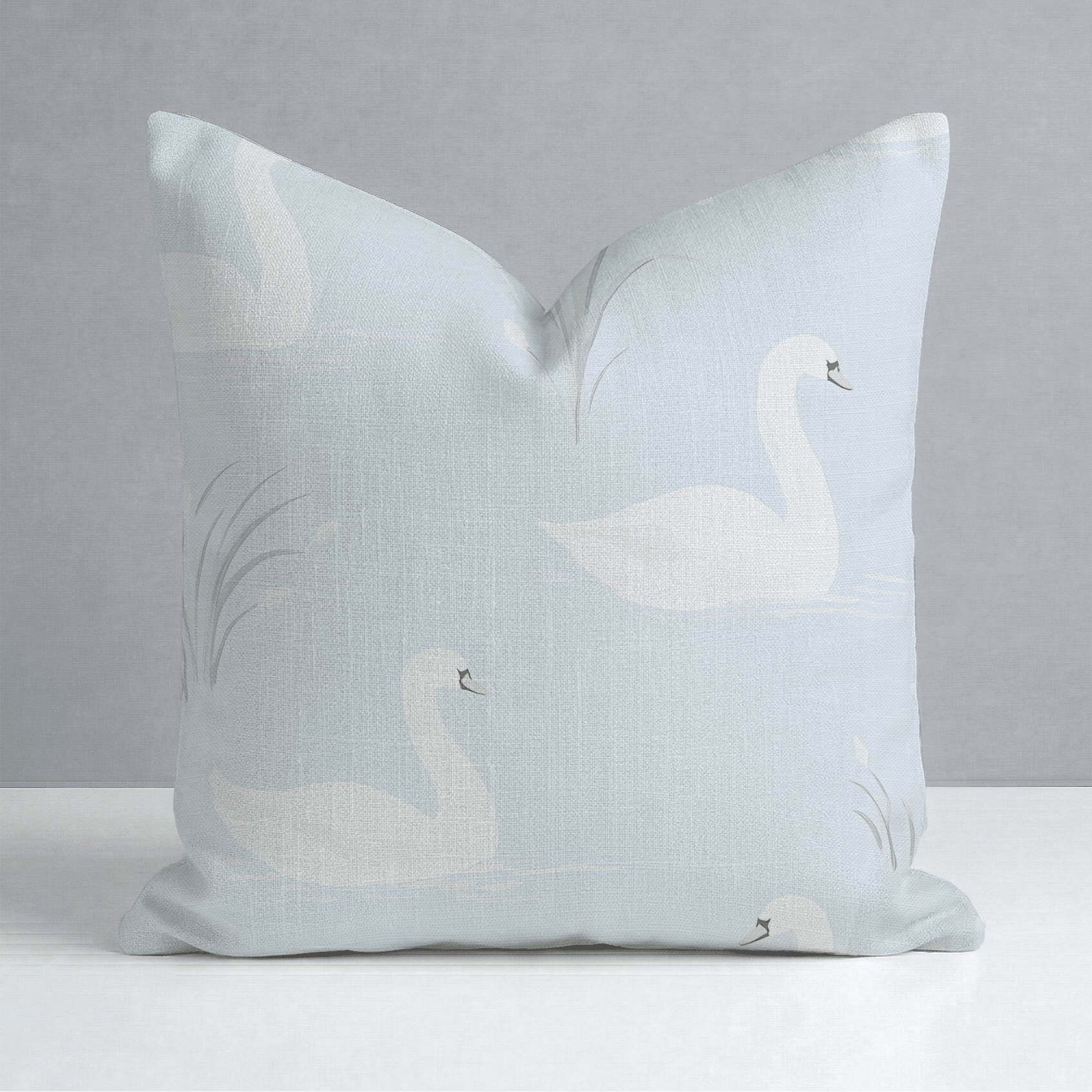 Silver Pond Throw Pillow - Lemon Park