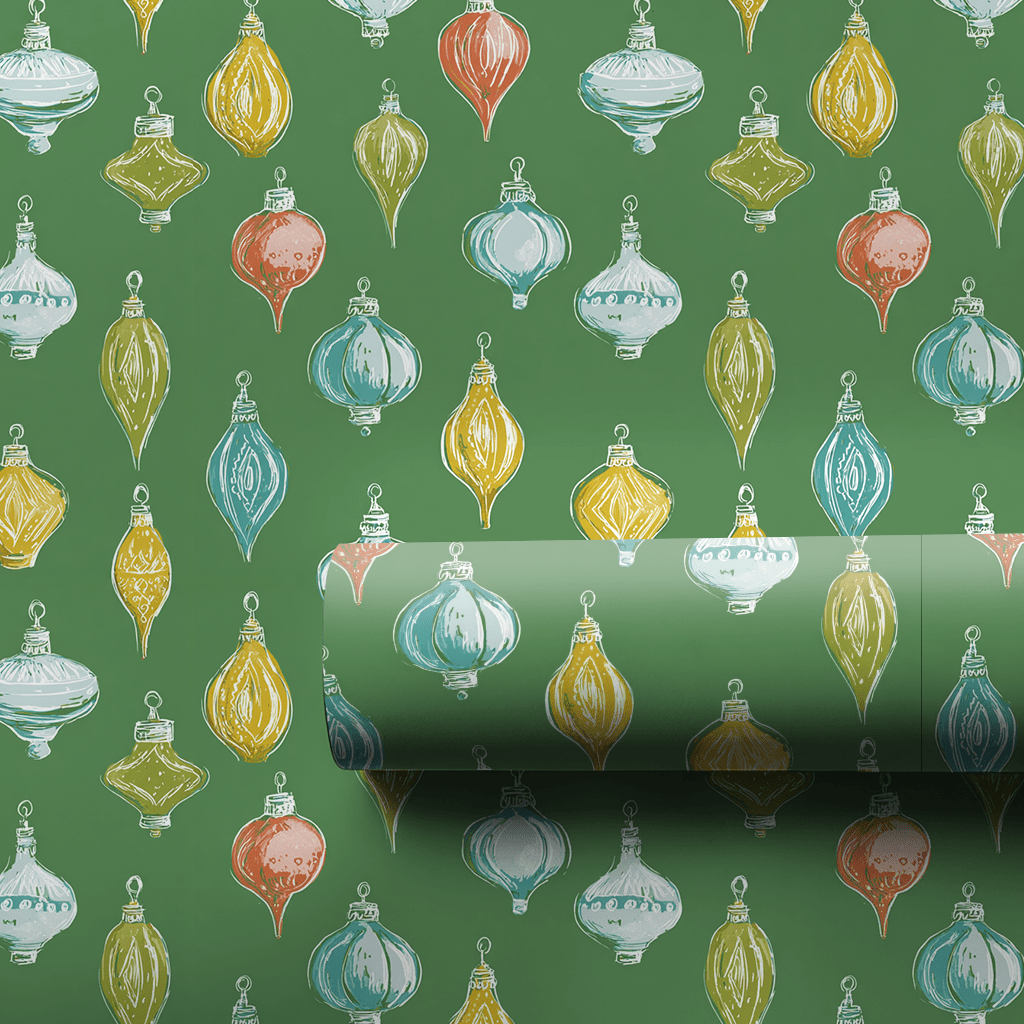 Sketch Spire - Wrapping Paper - Lemon Park