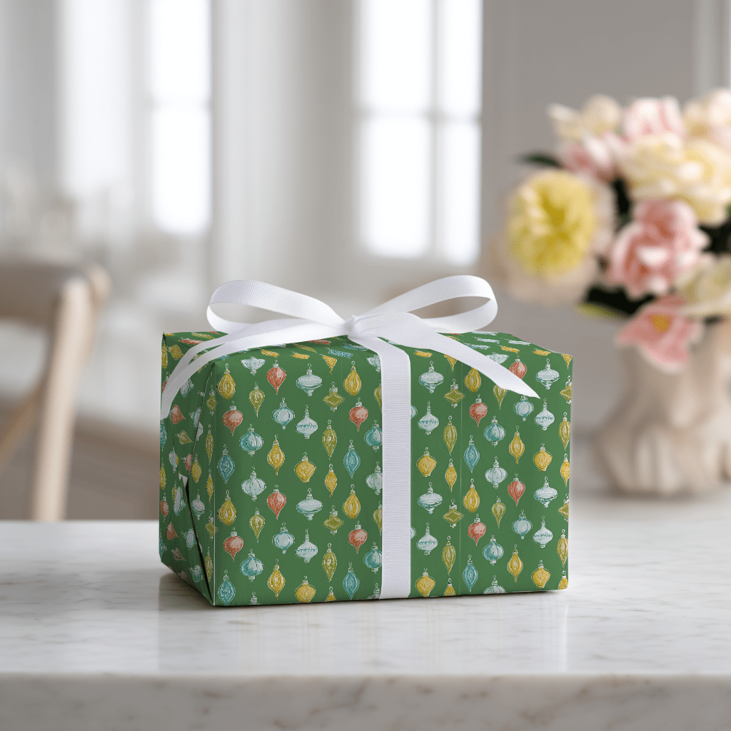 Sketch Spire - Wrapping Paper - Lemon Park