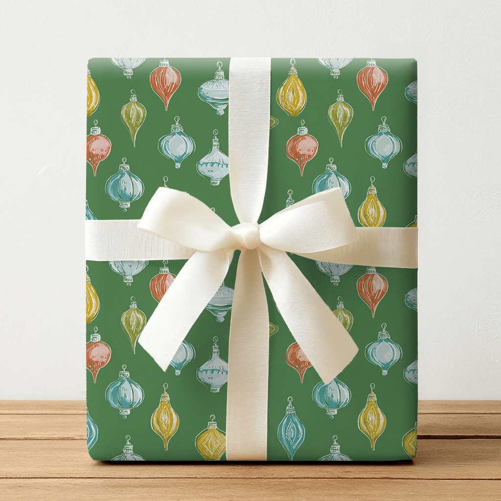 Sketch Spire - Wrapping Paper - Lemon Park
