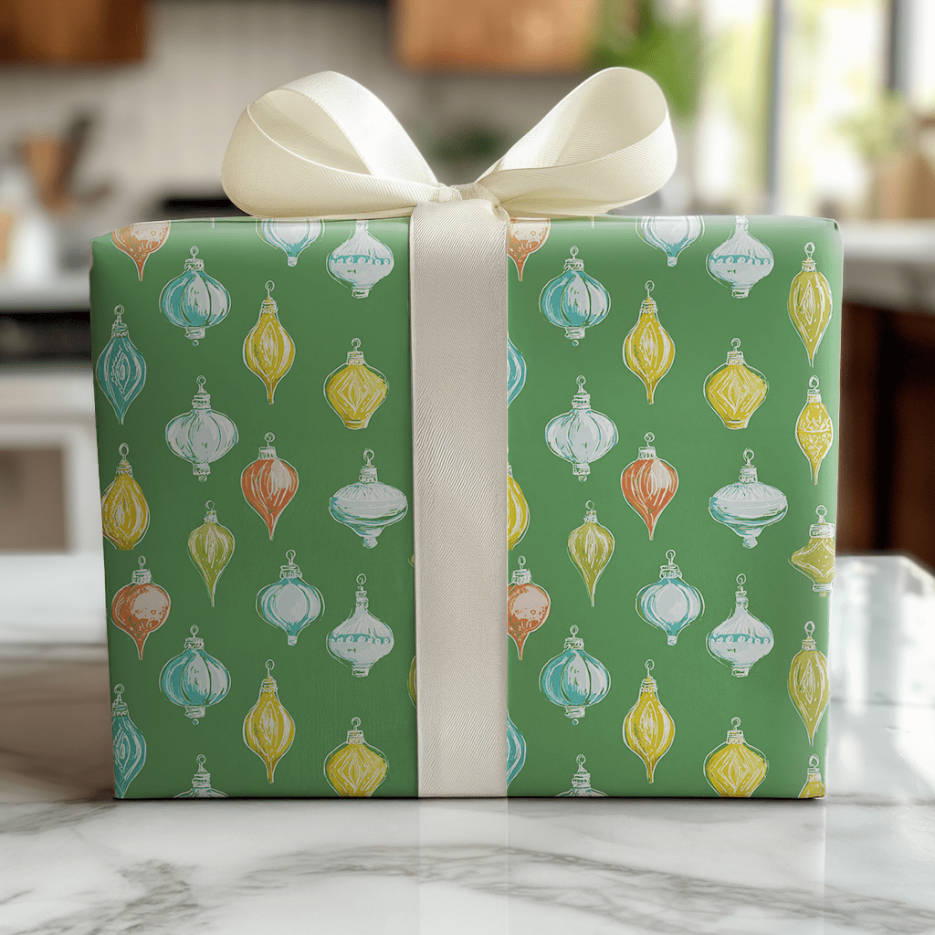 Sketch Spire - Wrapping Paper - Lemon Park