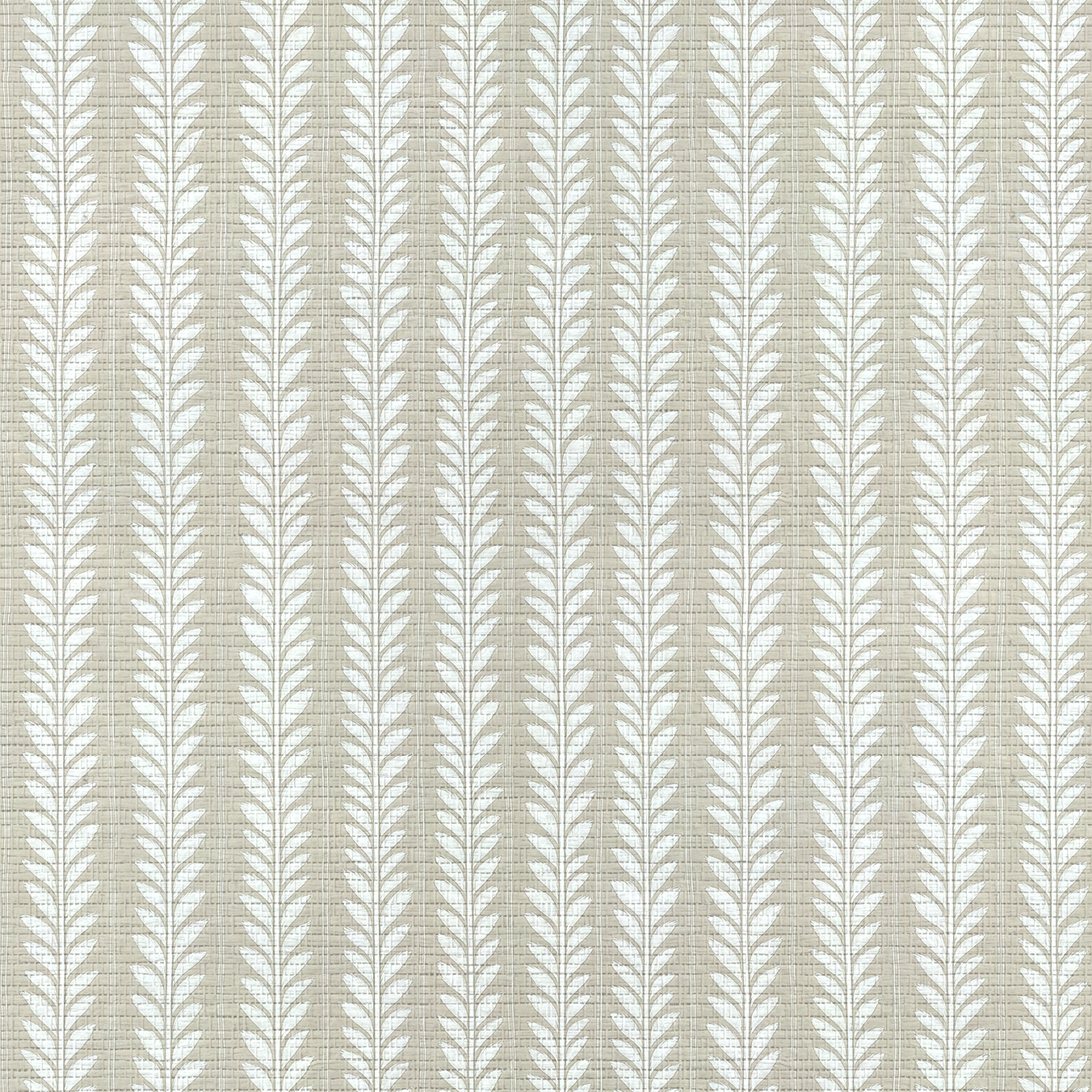 Skinny Sprig Faux Grasscloth Wallpaper - Lemon Park
