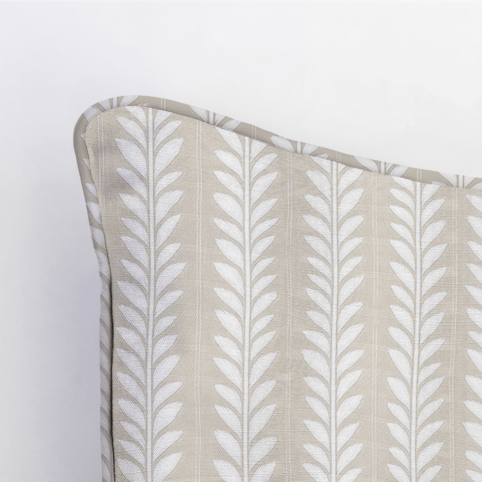 Skinny Sprig Throw Pillow - Lemon Park