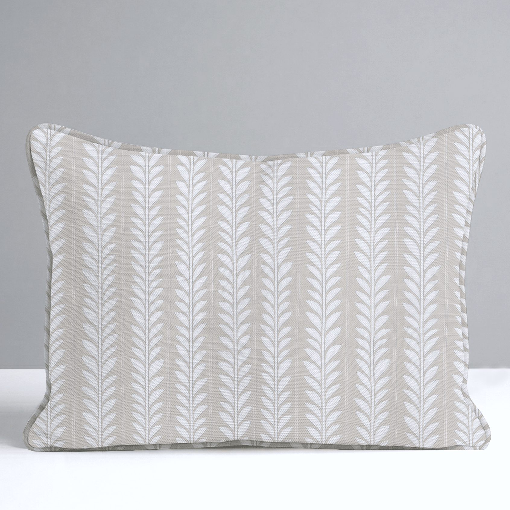 Skinny Sprig Throw Pillow - Lemon Park
