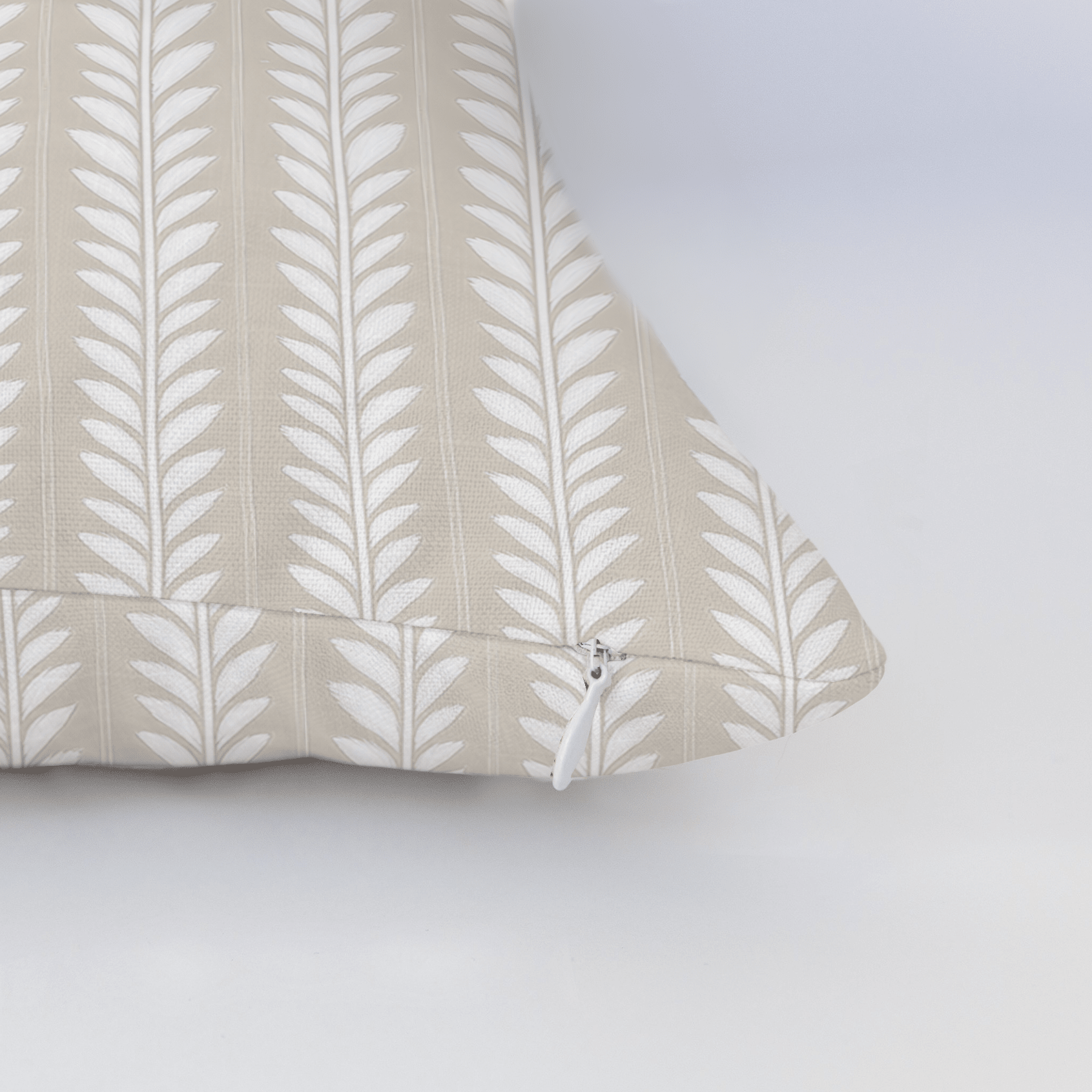 Skinny Sprig Throw Pillow - Lemon Park