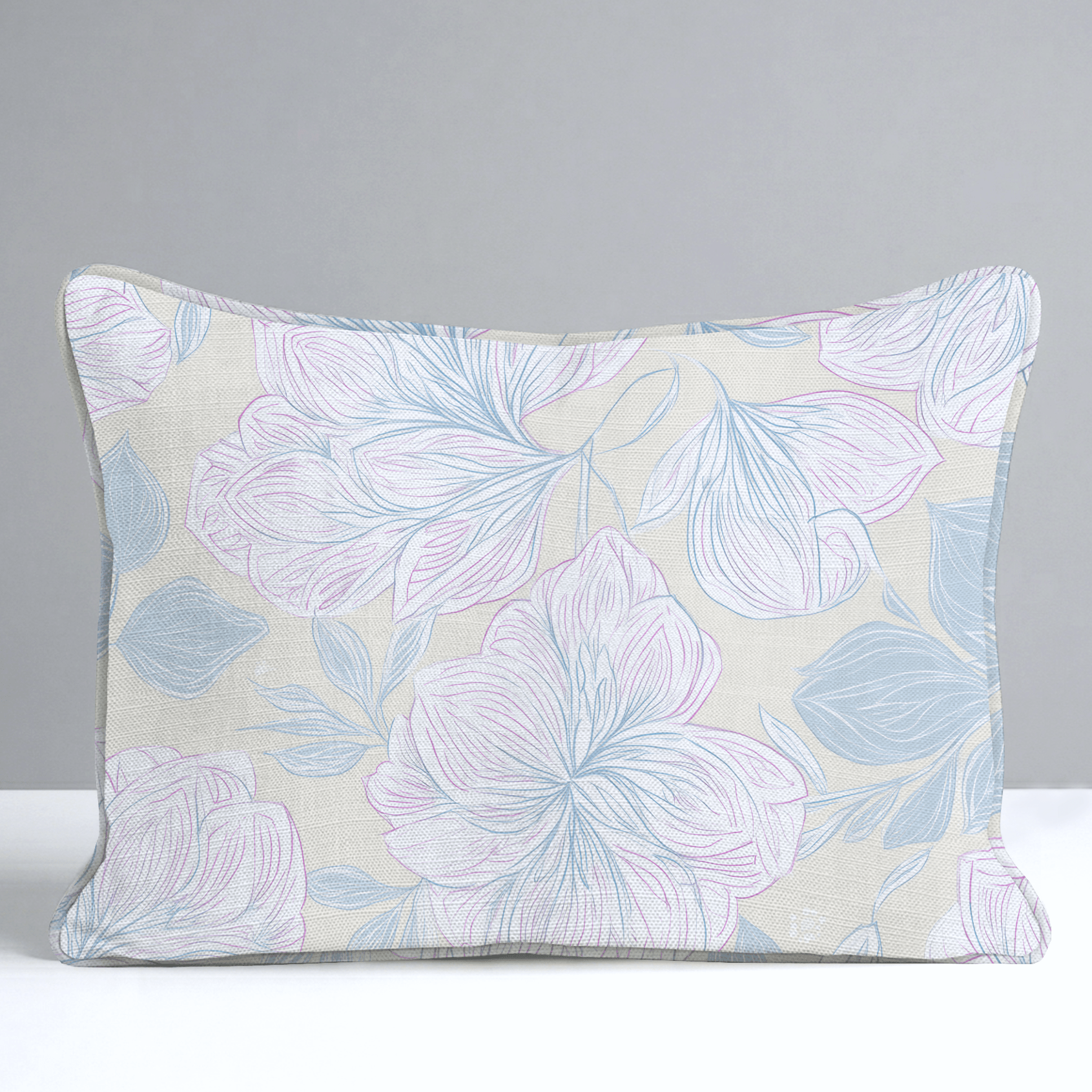Skipping Through Flowers Throw Pillow - Lemon Park