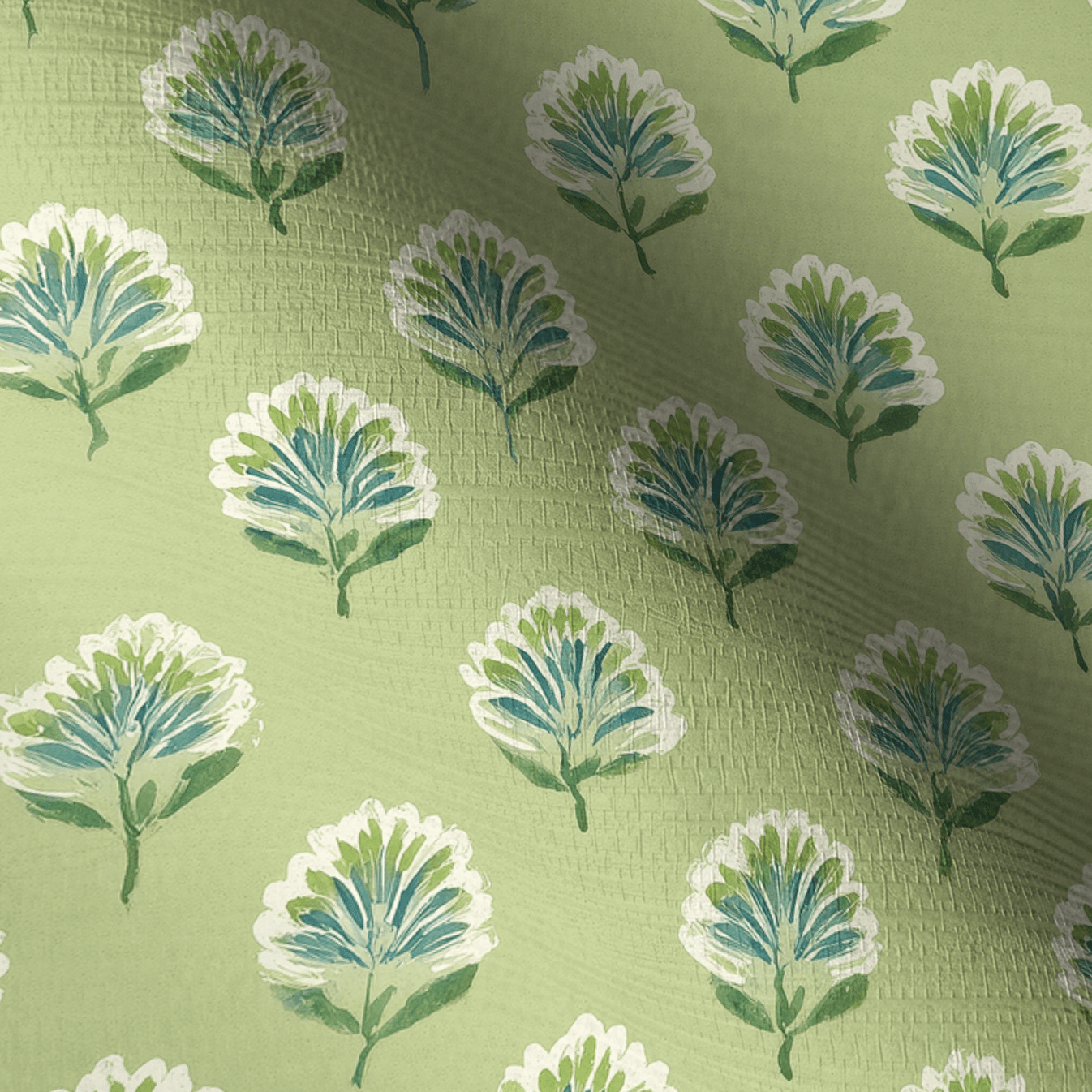 Skye Faux Grasscloth Wallpaper - Lemon Park