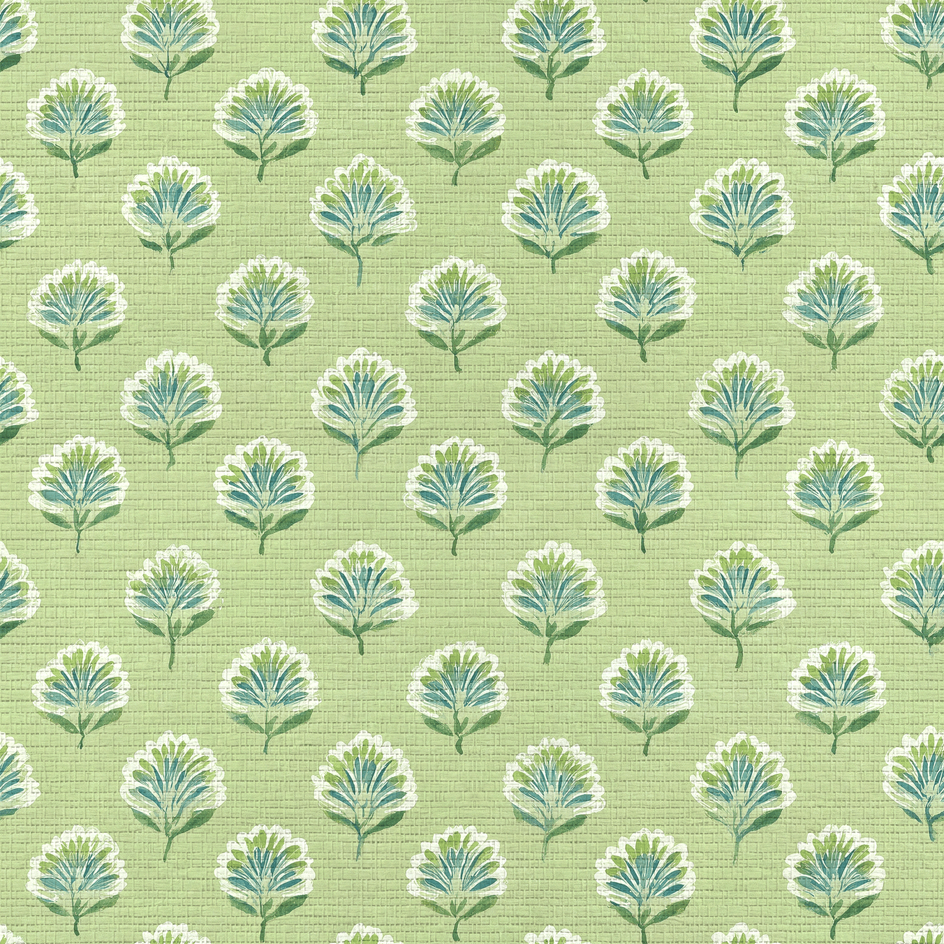 Skye Faux Grasscloth Wallpaper - Lemon Park