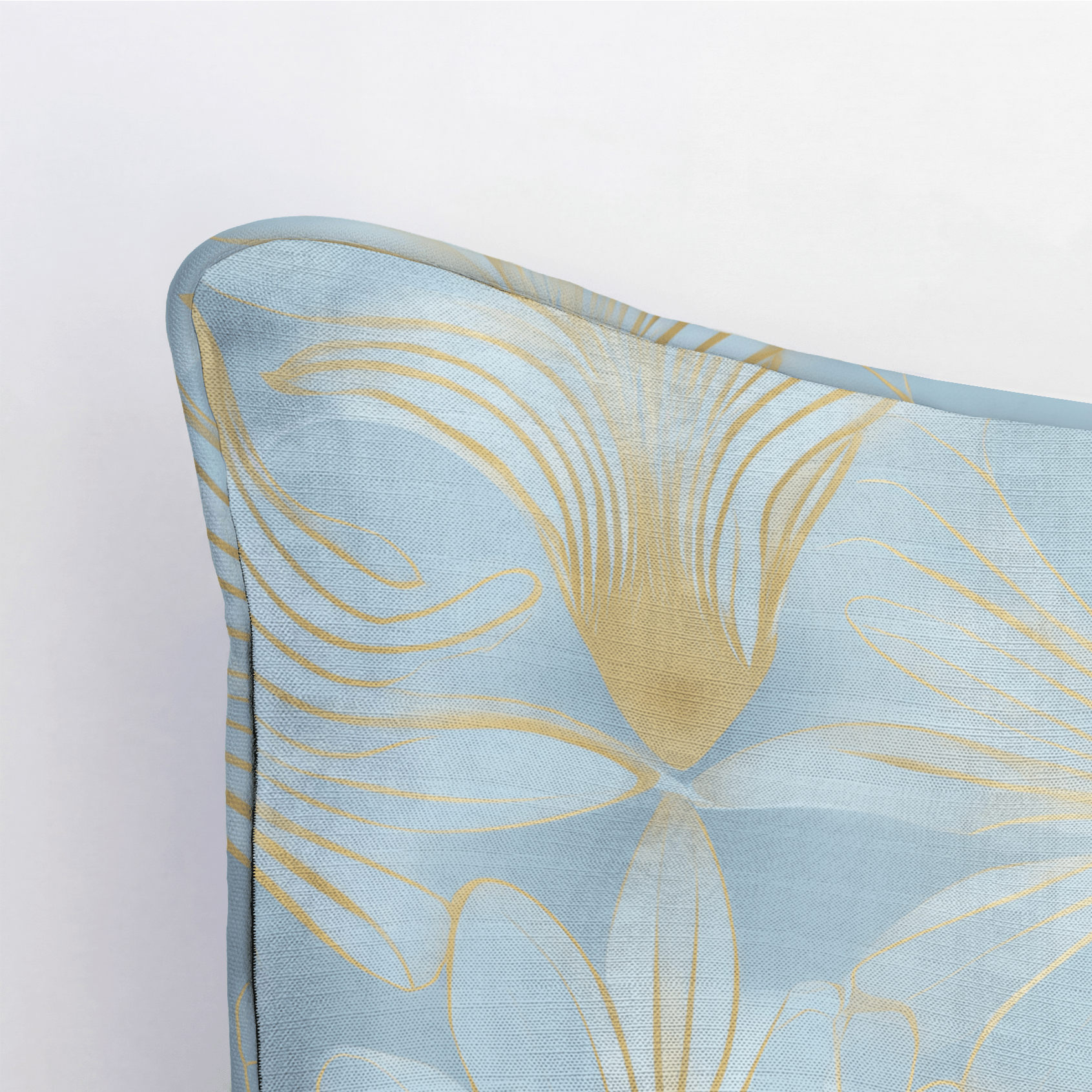 Skylight Gold Throw Pillow - Lemon Park