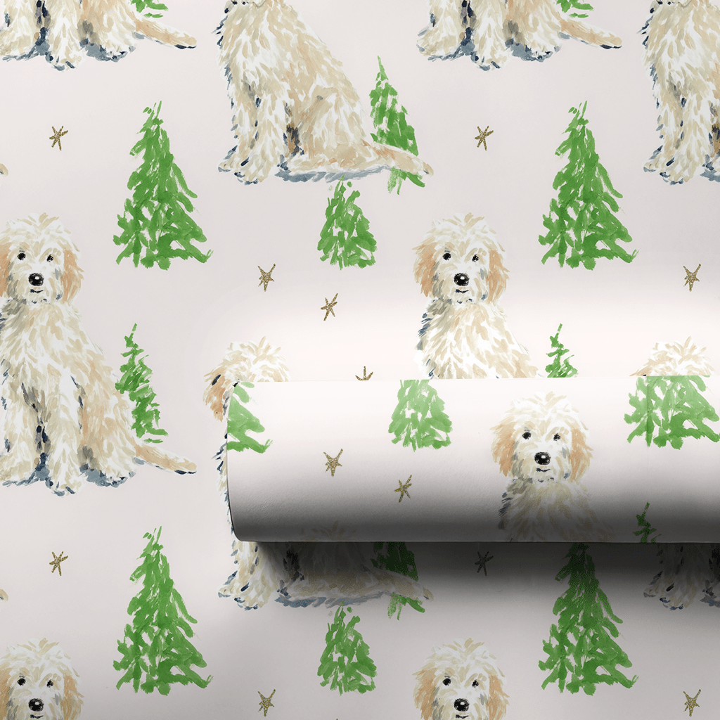 Sleepy Doodles - Wrapping Paper - Lemon Park