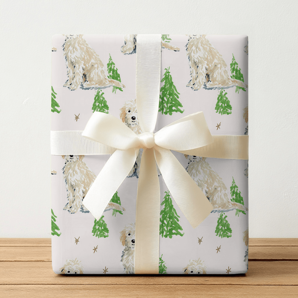 Sleepy Doodles - Wrapping Paper - Lemon Park