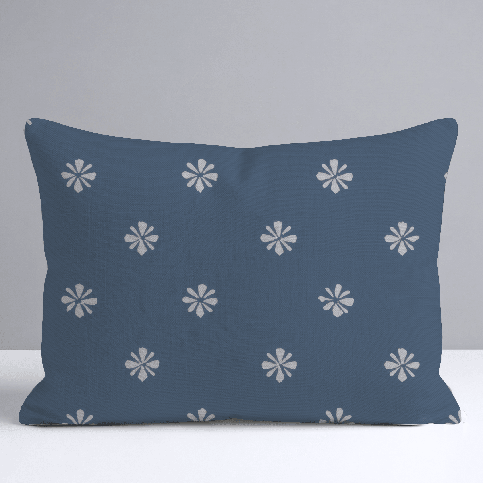 Small Flower Throw Pillow - Lemon Park
