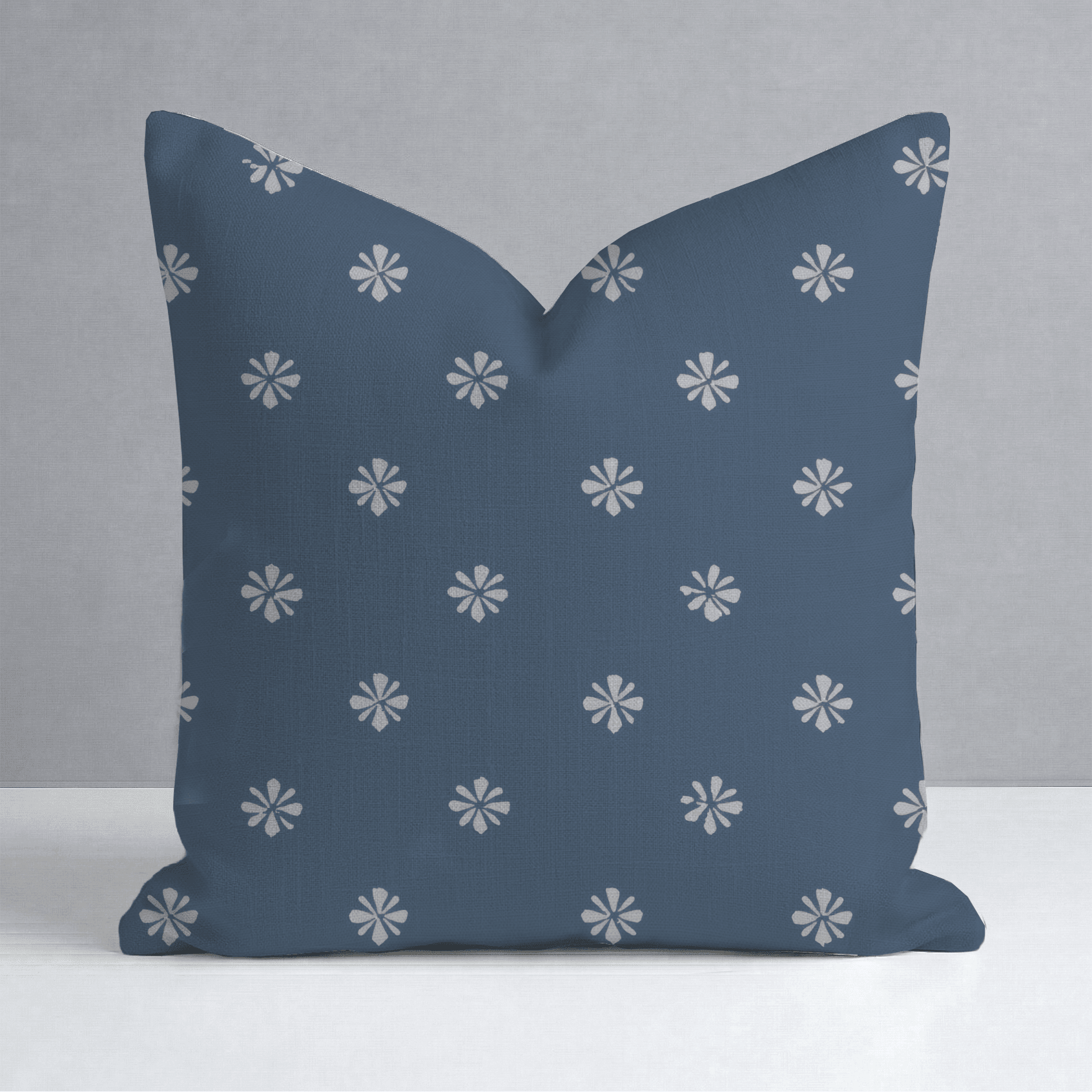 Small Flower Throw Pillow - Lemon Park