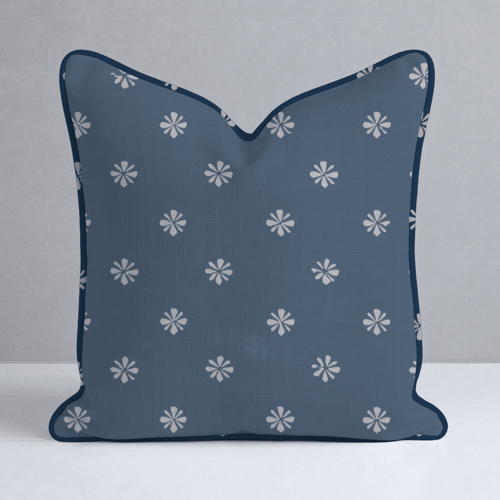 Small Flower Throw Pillow - Lemon Park