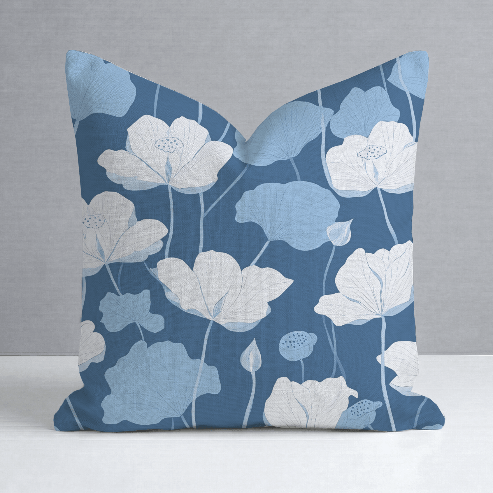 Smooth Sailing Throw Pillow - Lemon Park