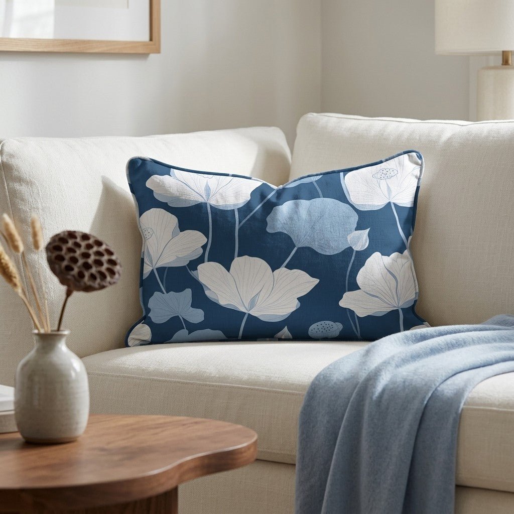 Smooth Sailing Throw Pillow - Lemon Park