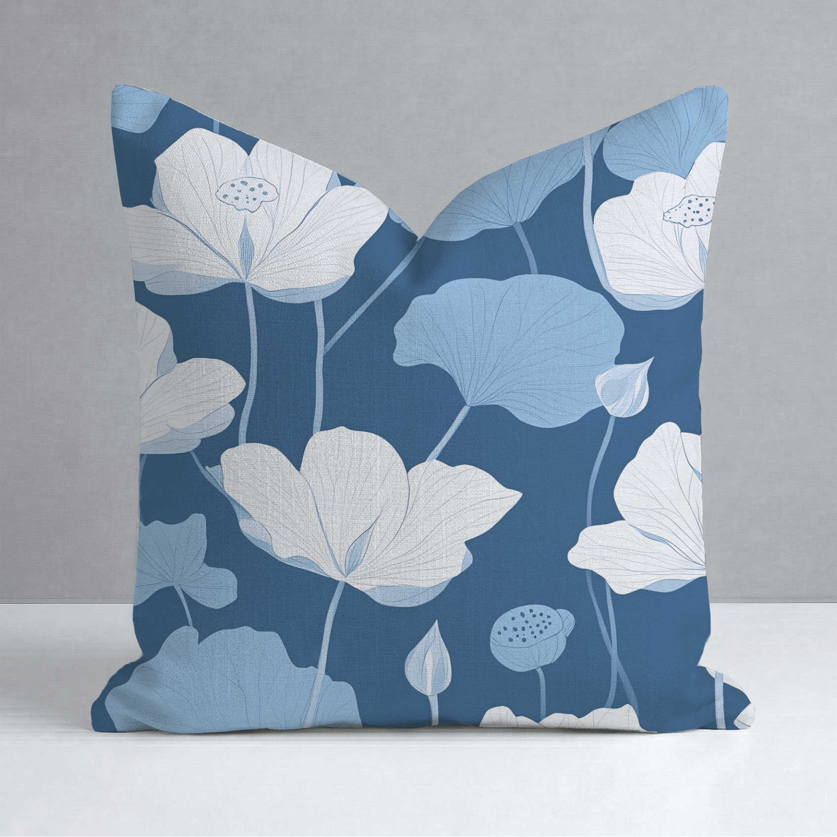 Smooth Sailing Throw Pillow - Lemon Park